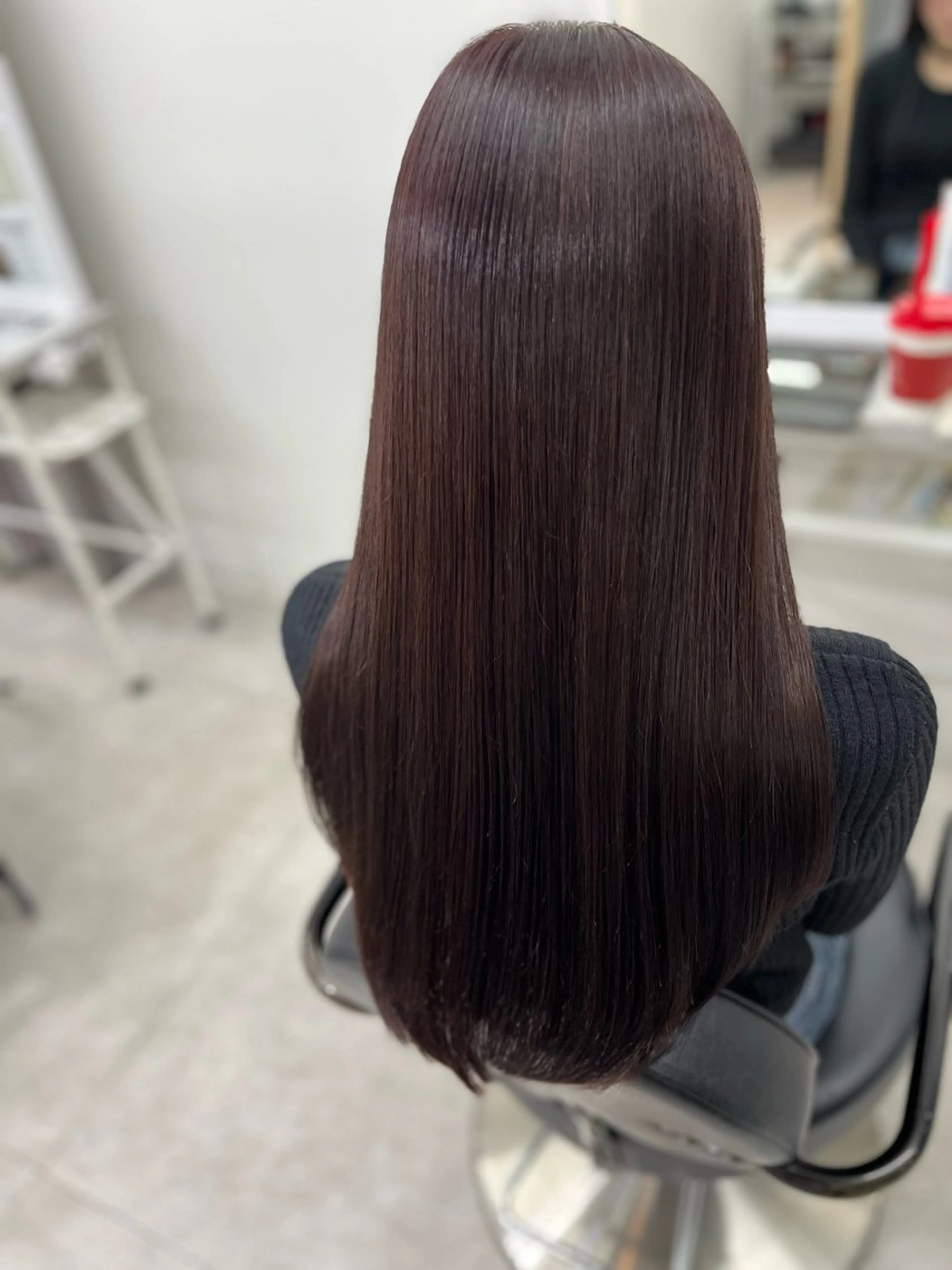 ロング カラー ブラウンカラー ピンクカラー ピンクブラウン カット ヘアカラー トリートメント 🫧ぷる艶カラー🫧 Yuubi🦩のヘアスタイル