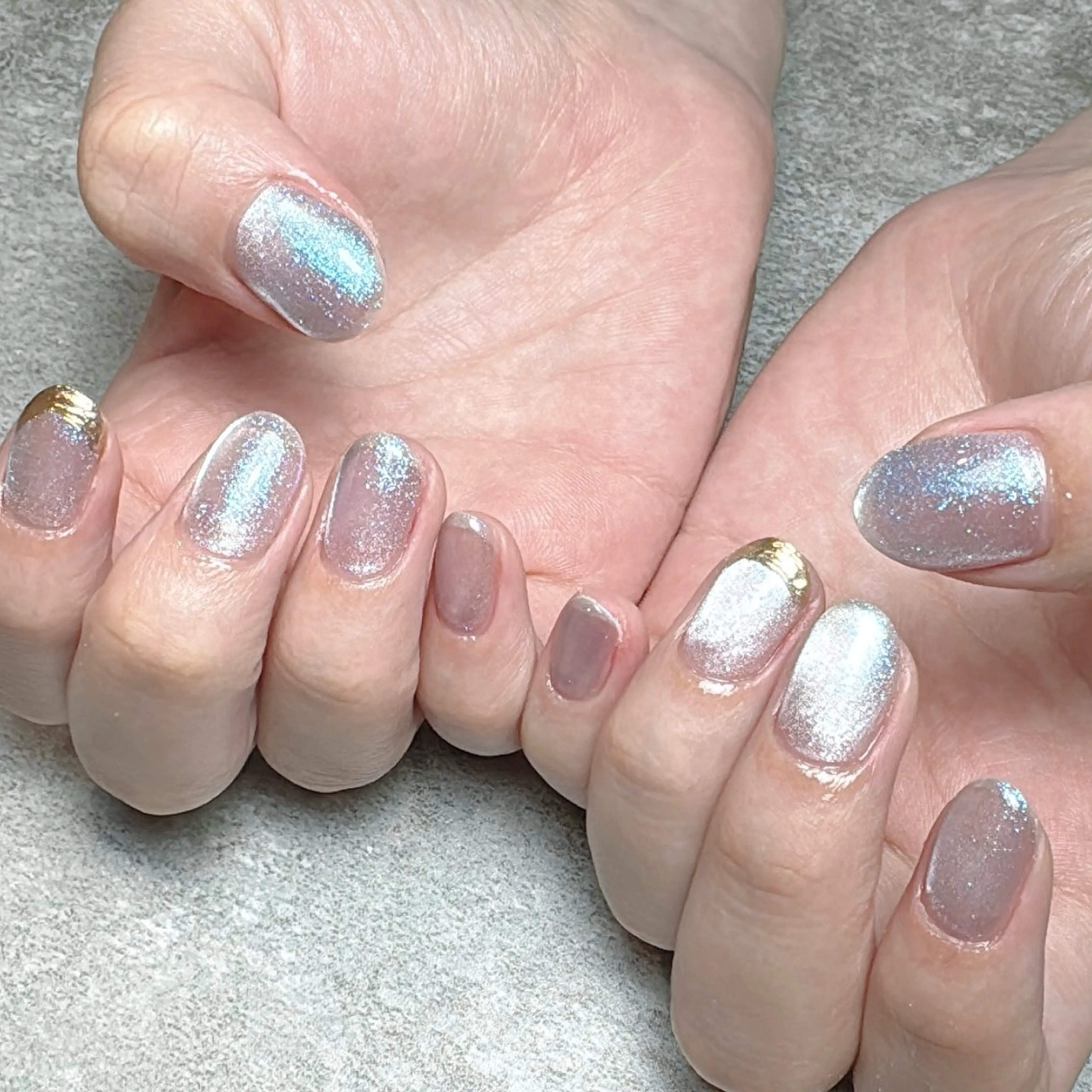 ネイル シンプルネイル MATATABI. kumiのネイルデザイン