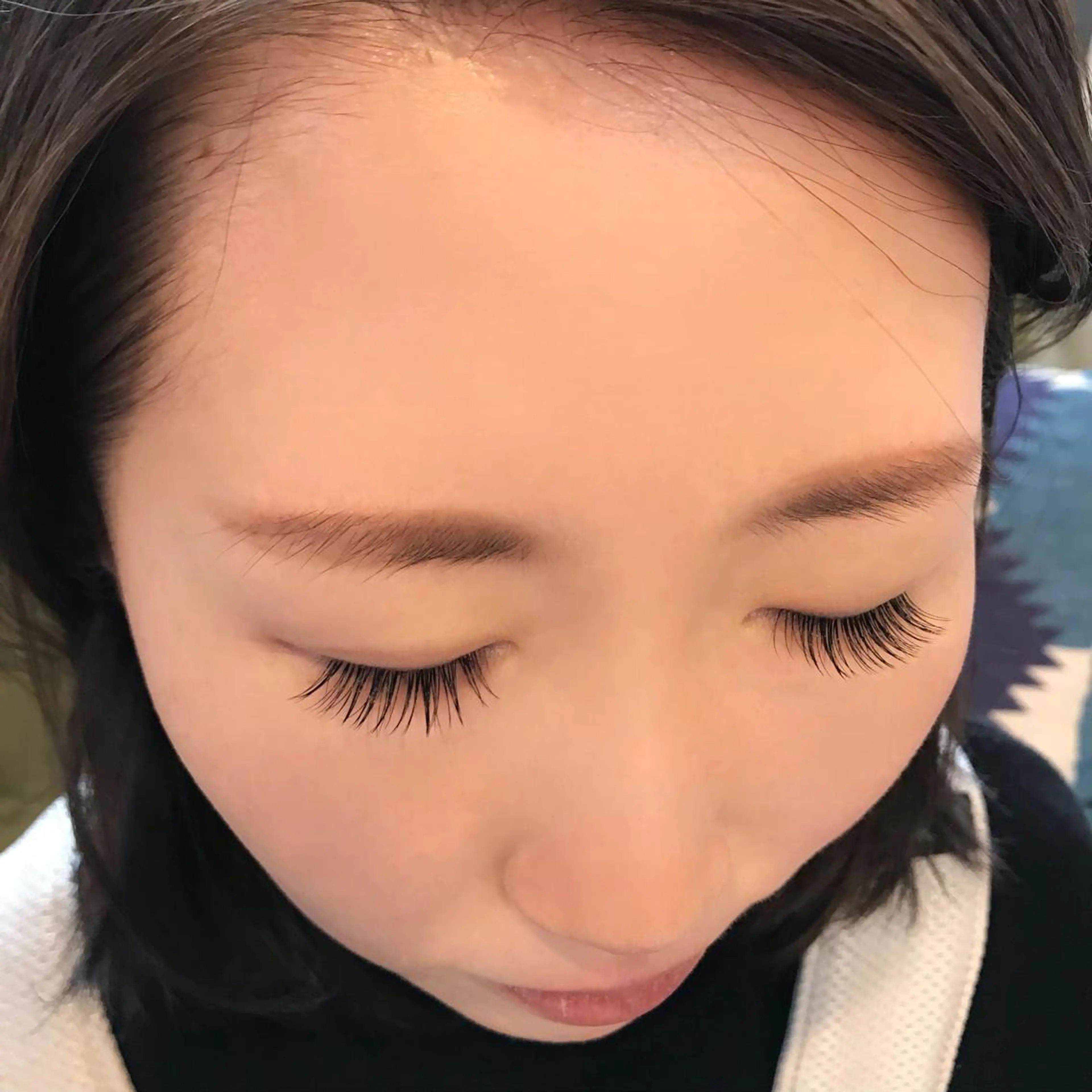 マツエク・マツパ Jカール 目尻長め マツエク francesca eyelash所属・中島 顕子のマツエク・マツパデザイン