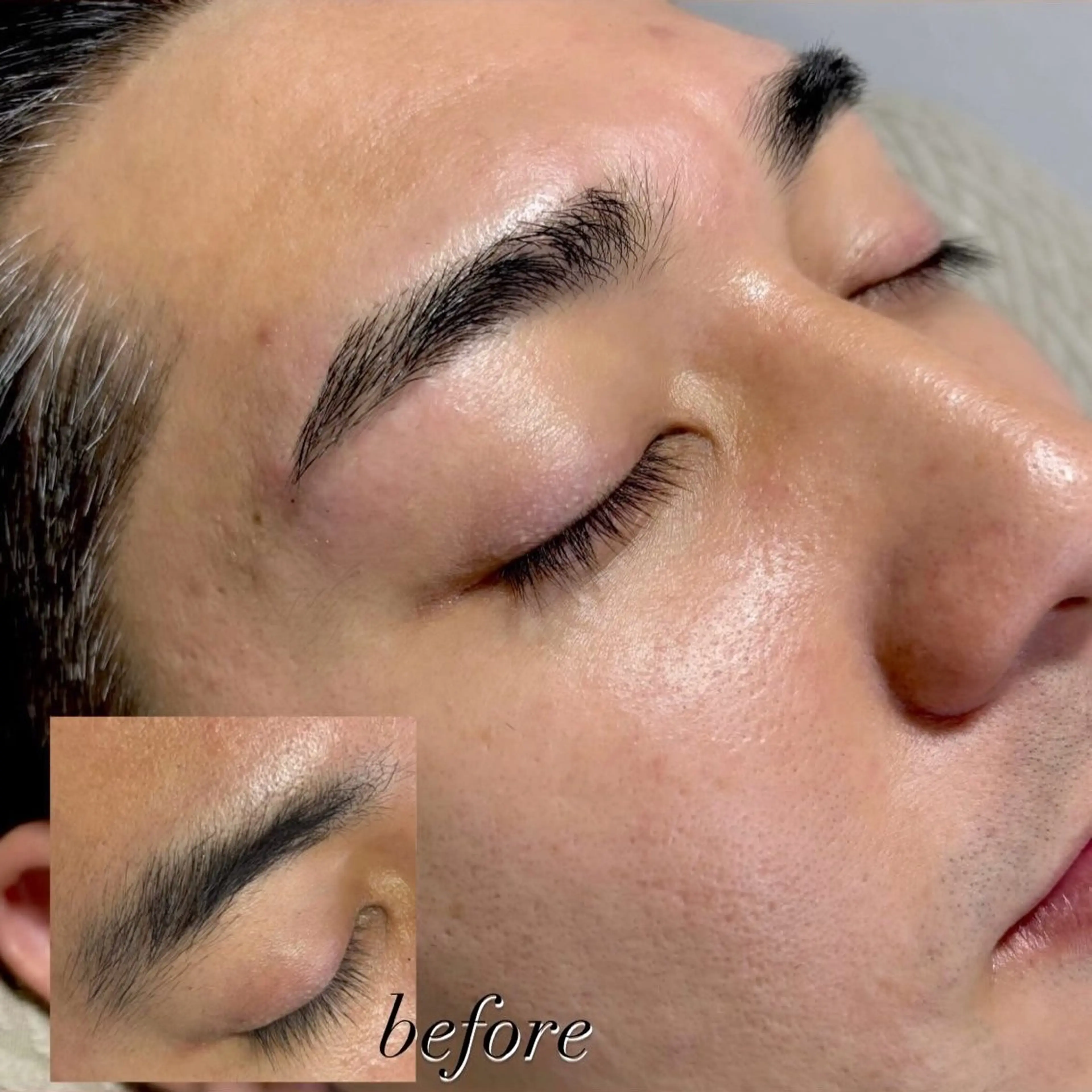 👦🏻メンズアイブロウwax ¥4950✨の写真