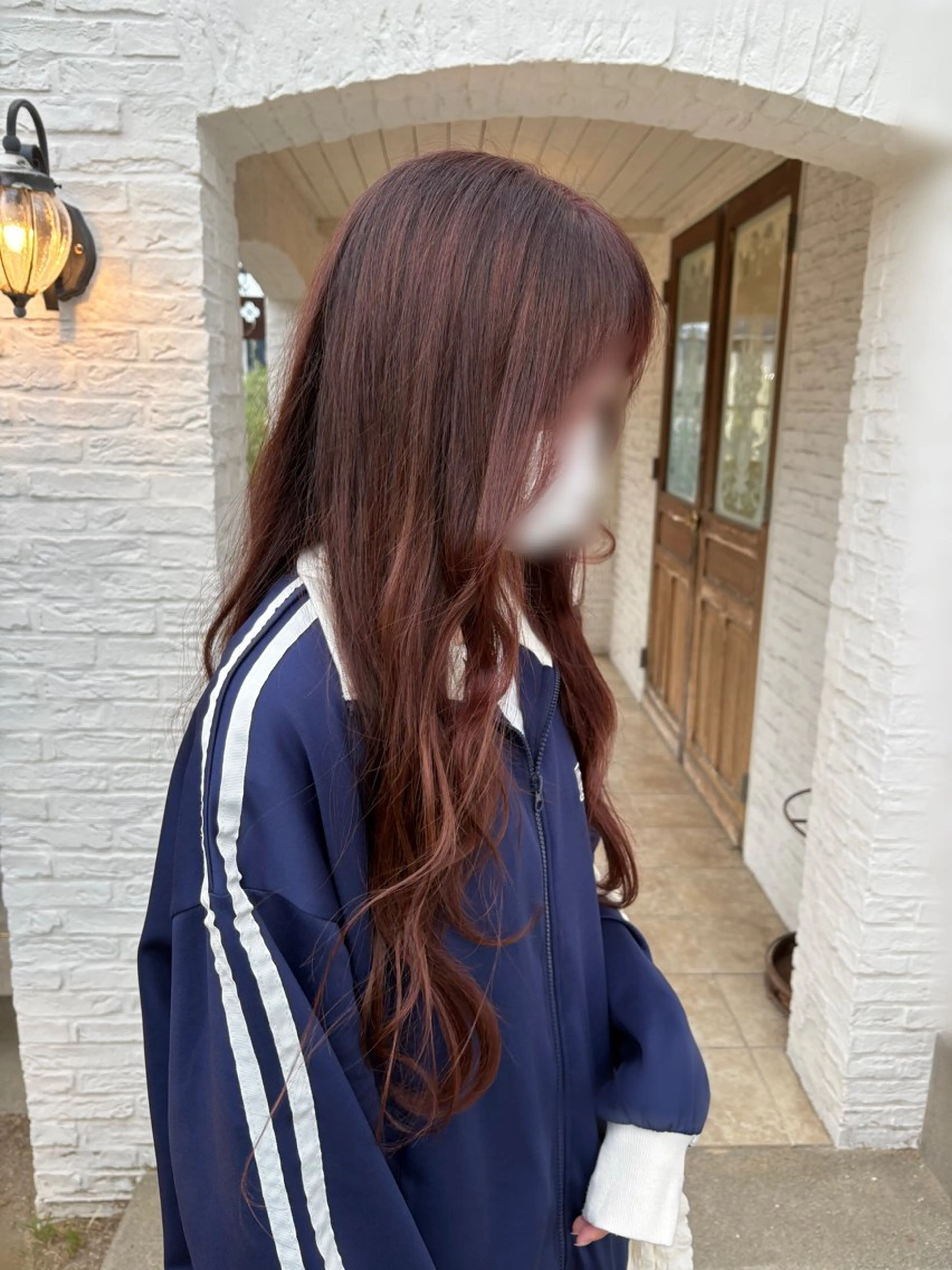 カラー ブラウンカラー ピンクカラー ヘアカラー 西澤 綺羅のヘアスタイル