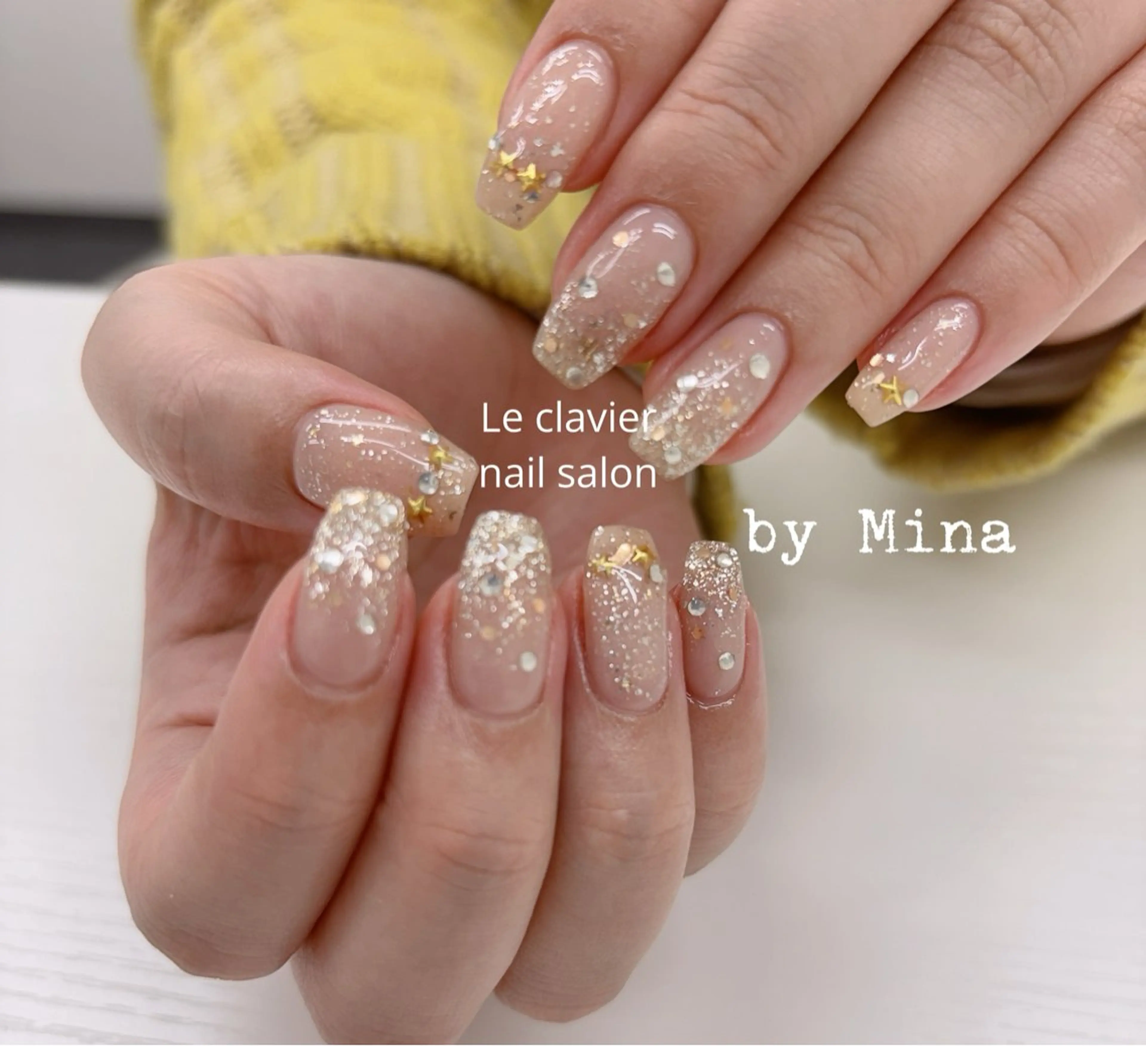 ネイル アートネイル 長さ出し ジェルネイル パラジェル スカルプネイル ハンドネイル ハンドケア Mina Nailのネイルデザイン