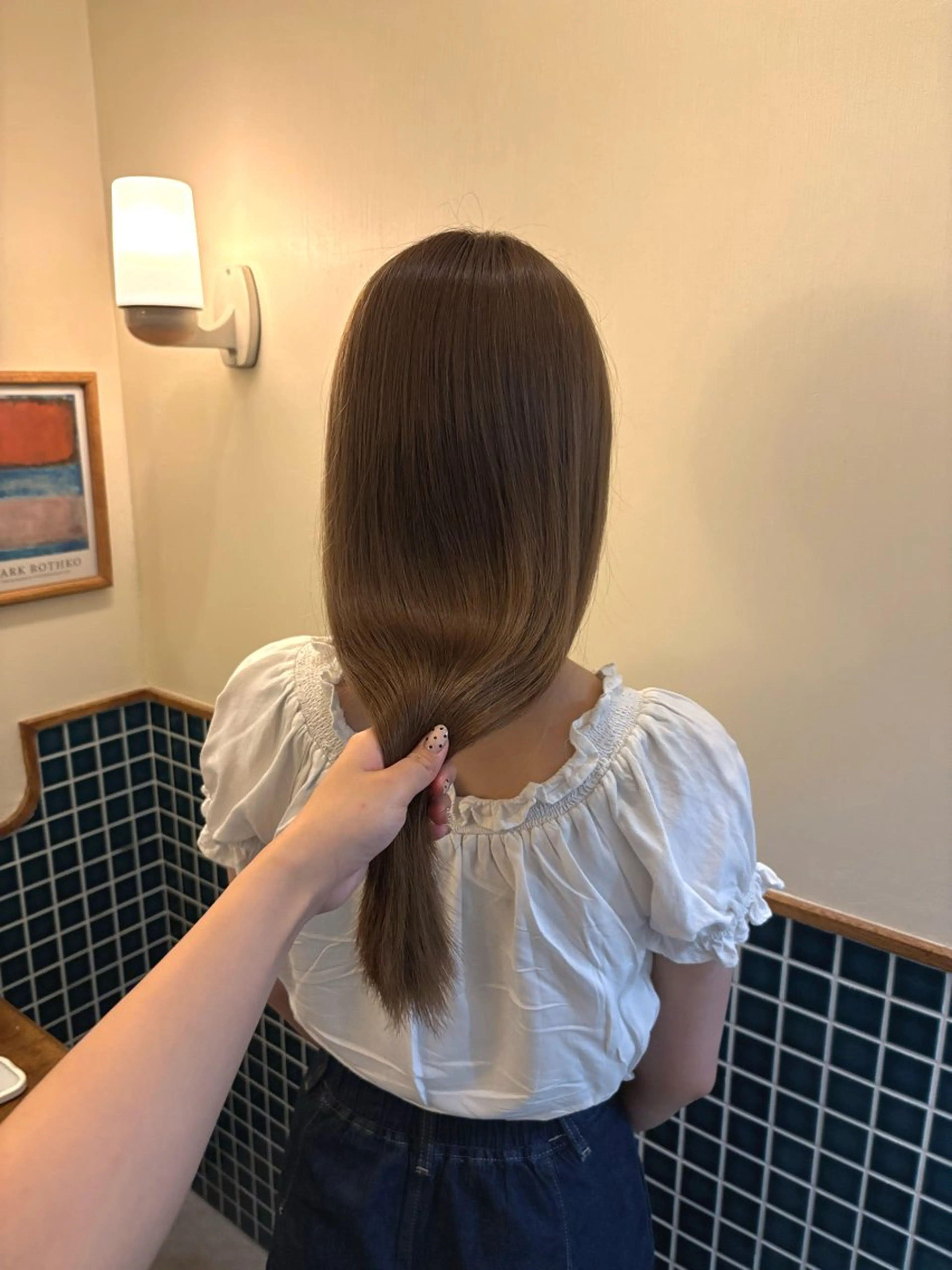 ロング カラー モトムラ アミのヘアスタイル