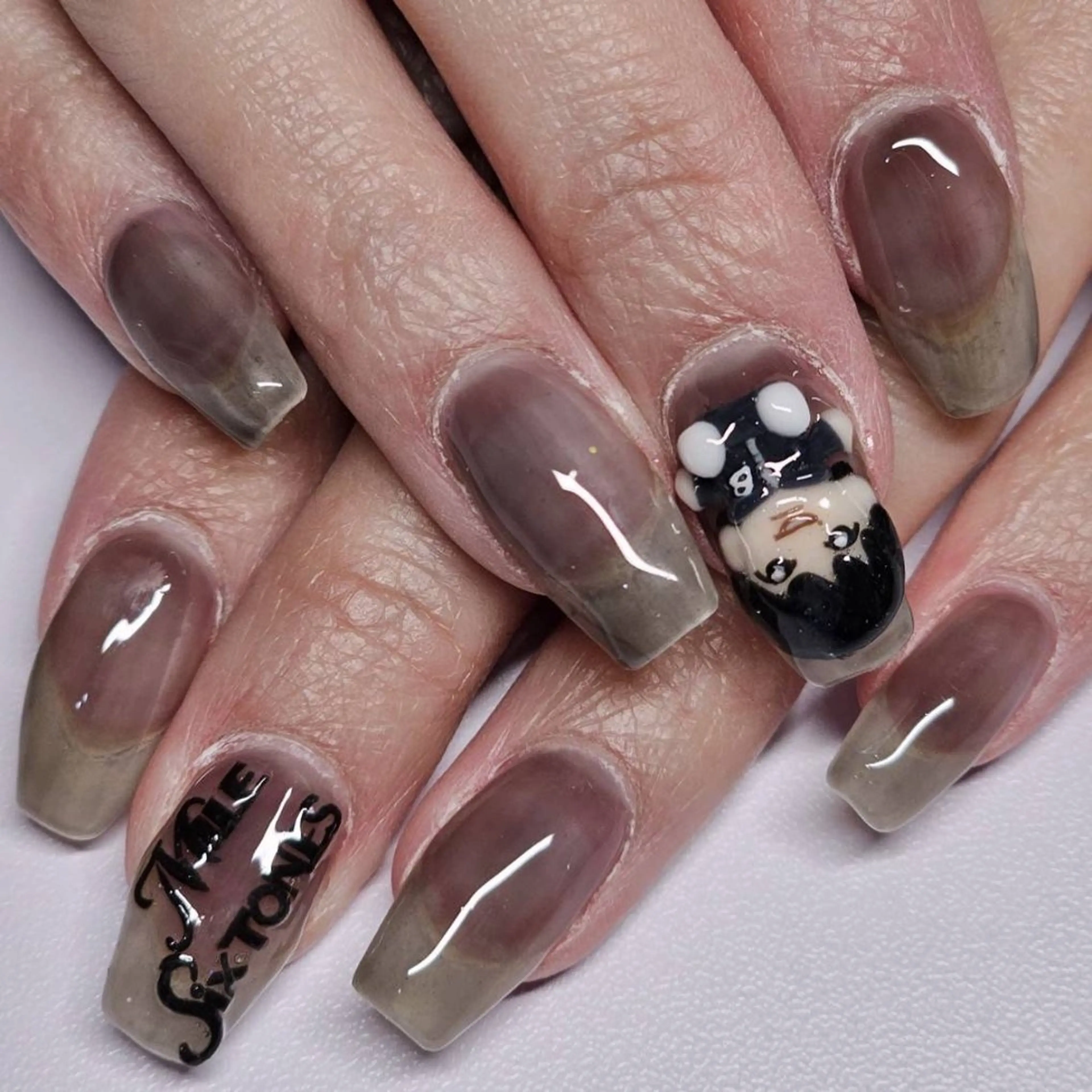 ネイル アートネイル ワンカラーネイル ハンドネイル よしだ ひろきのネイルデザイン