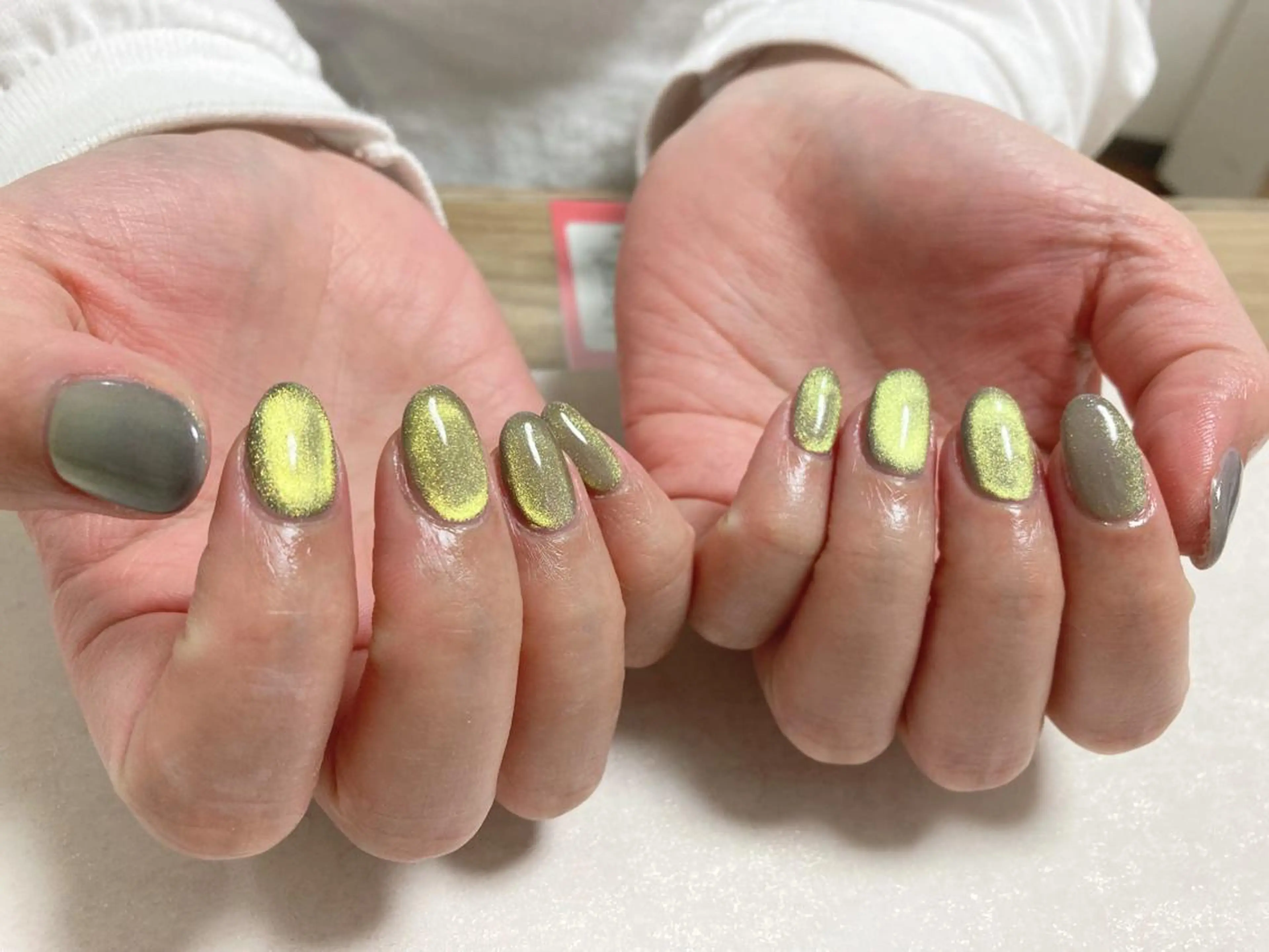 ネイル オーロラネイル フラワーネイル フットネイル フレンチネイル ジェルネイル ハンドネイル Mogu nail 二子玉川のネイルデザイン