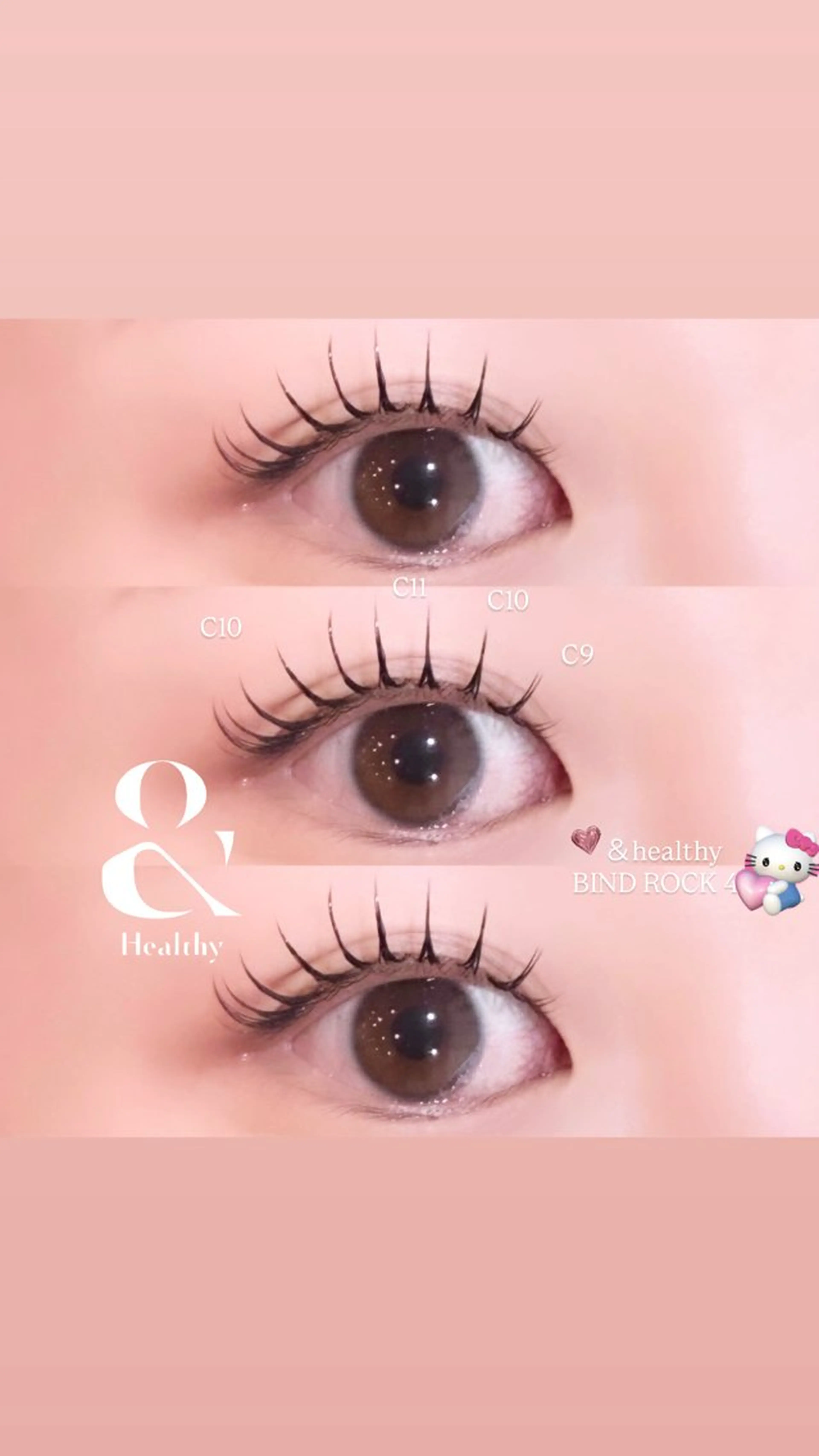 マツエク・マツパ バインドロック マツエク 千島 里歩のマツエク・マツパデザイン