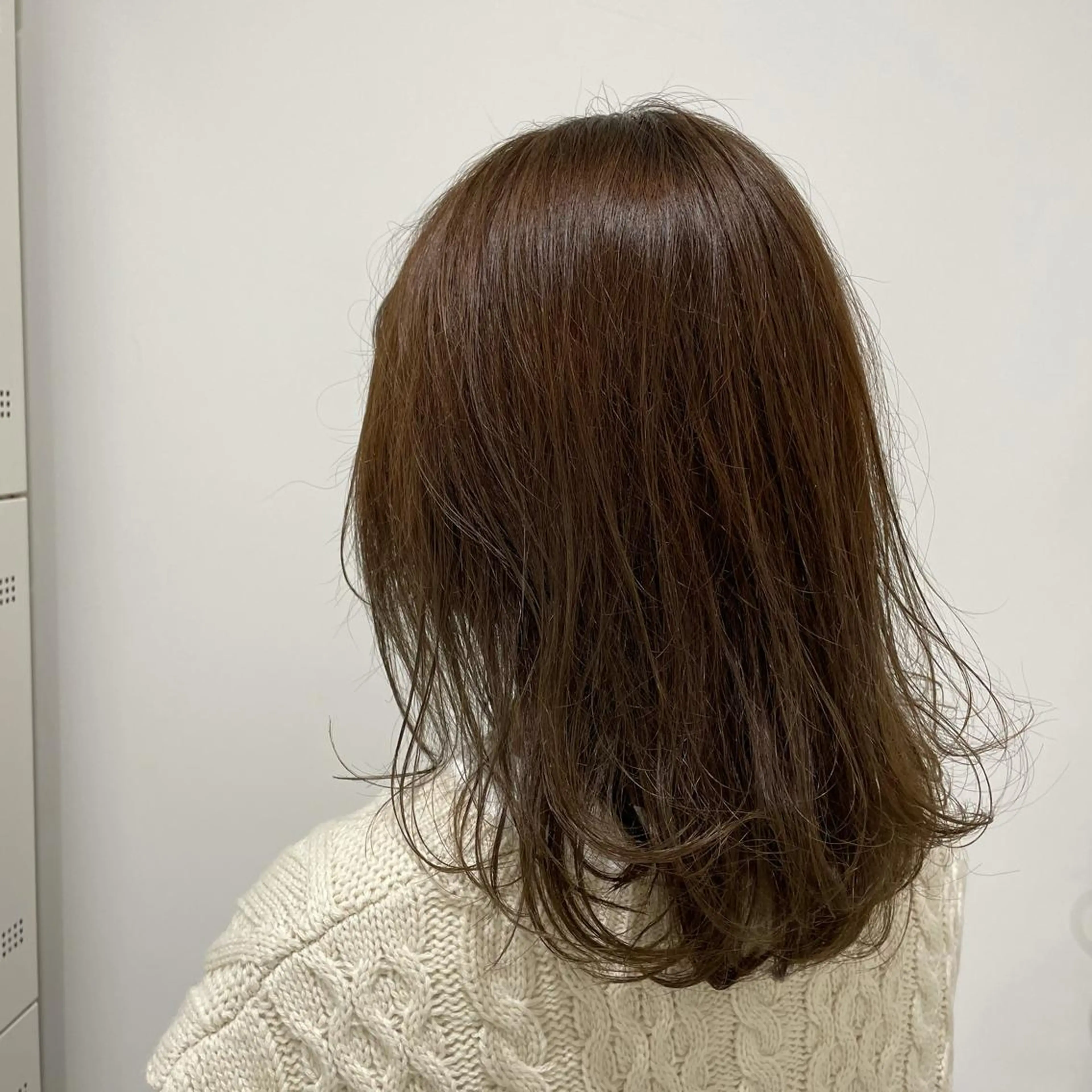 ミディアム カラー I'S.横浜所属・赤み消しカラー 🍀JUNKIのヘアスタイル