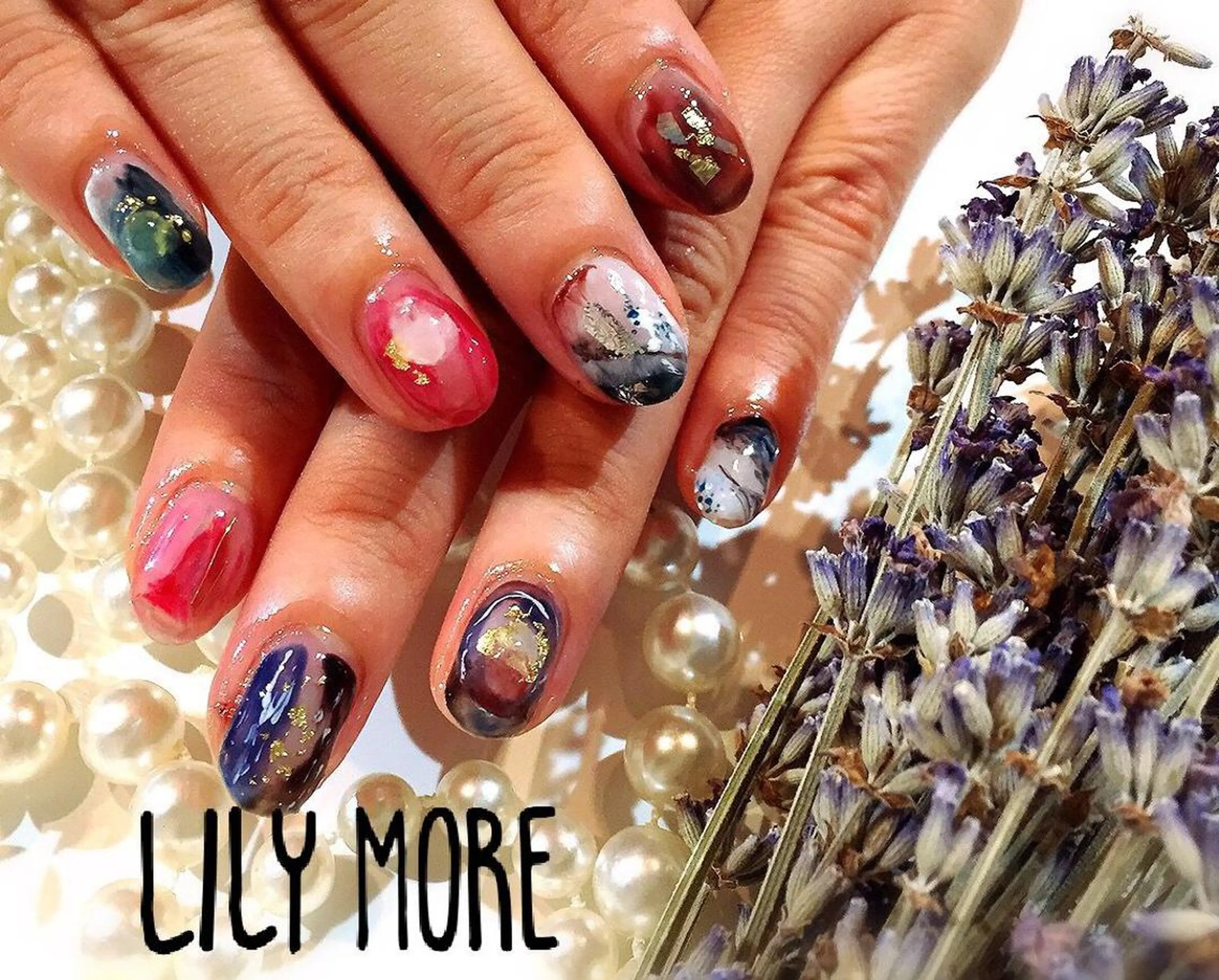 ネイル ニュアンスネイル Lily closetのネイルデザイン