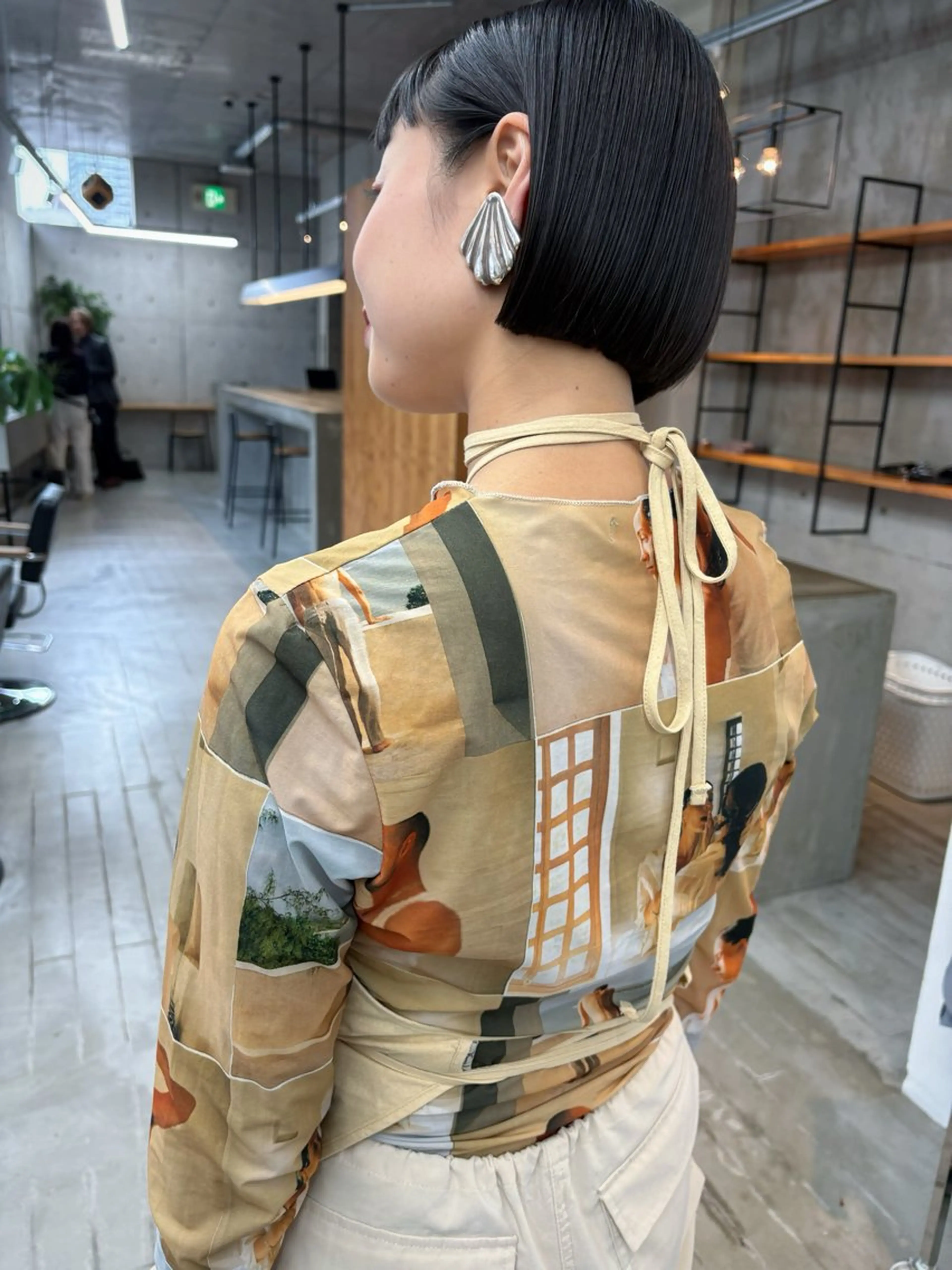 ショート ヘアアレンジ ボブ son hair HIROEのヘアスタイル