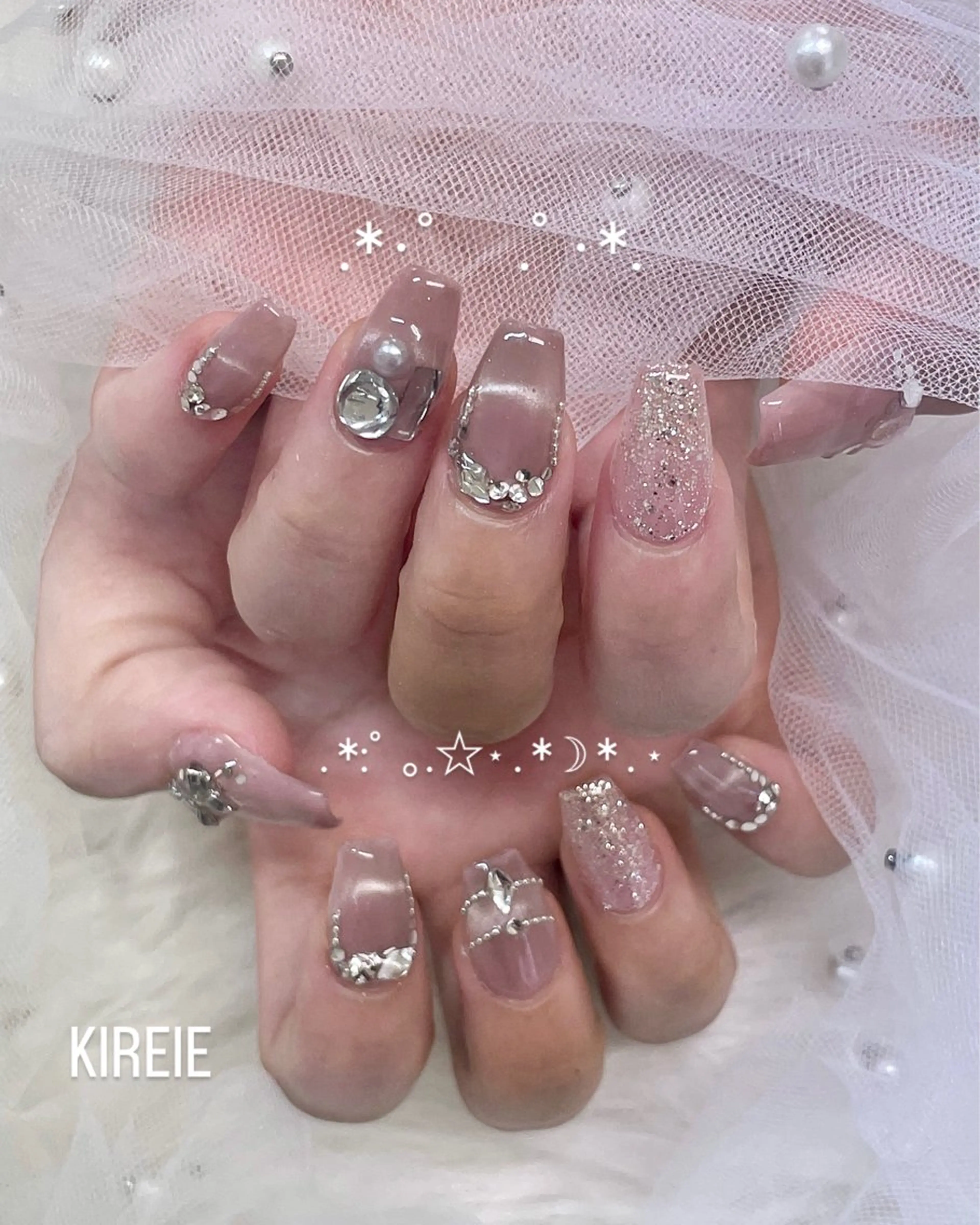 ネイル ハンドネイル 松森 千夏のネイルデザイン