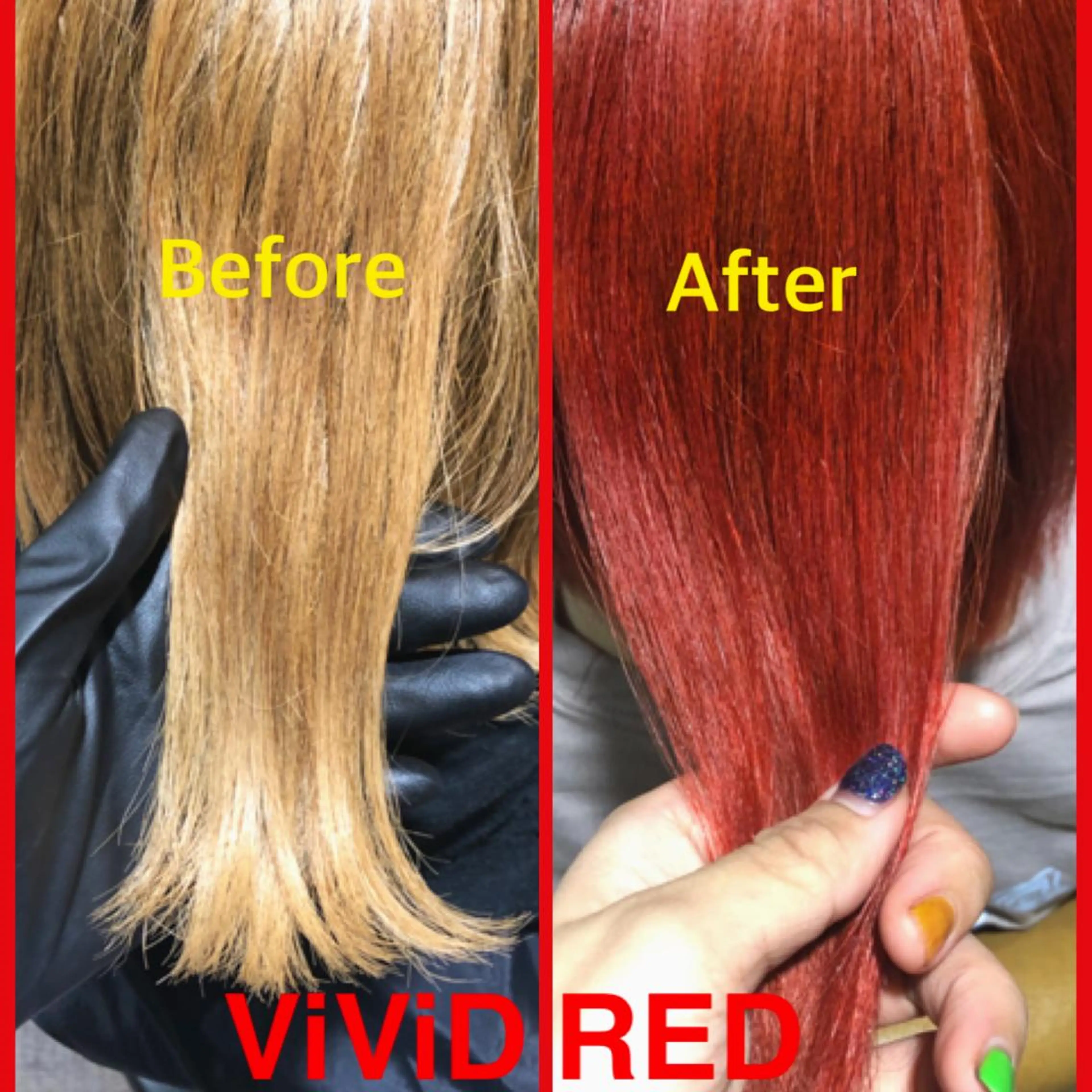 カラー 梅田ハイトーン チダ ヒナノのヘアスタイル