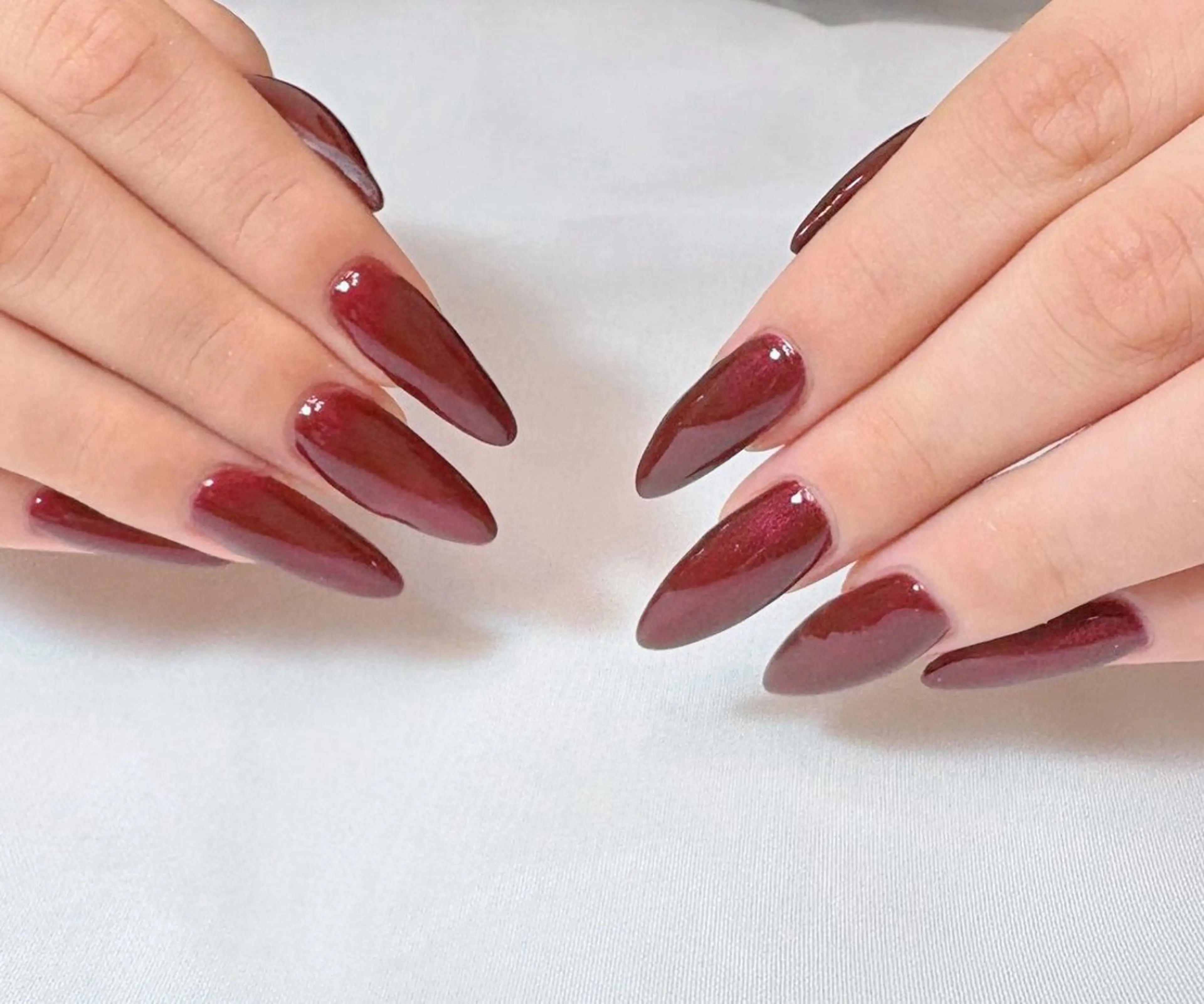 ネイル ワンカラーネイル ハンドネイル nico +所属・nico + 鷲野のネイルデザイン