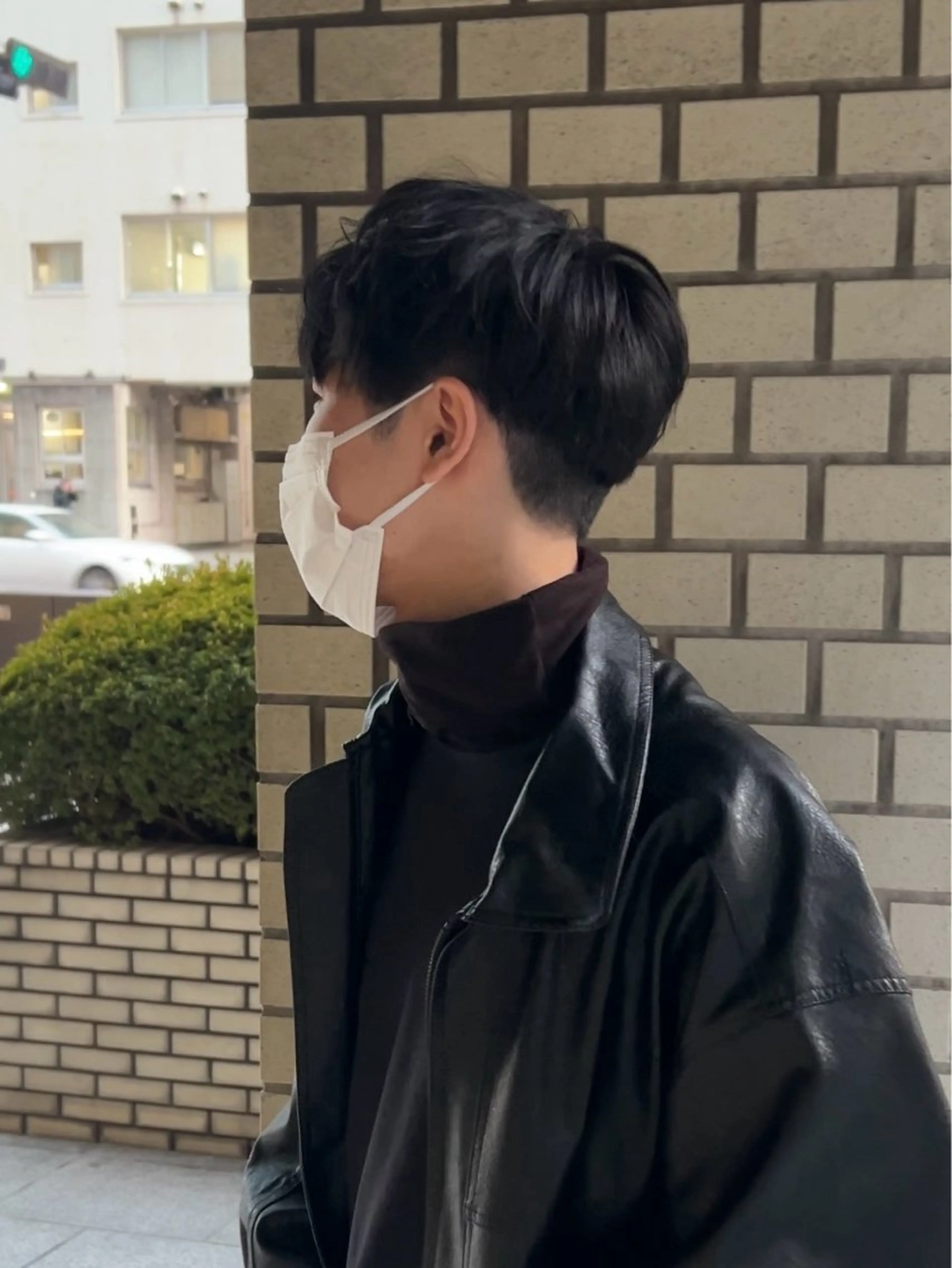 メンズ マッシュ 刈り上げ カット ヘアカラー FERIA梅田 hana💫のヘアスタイル