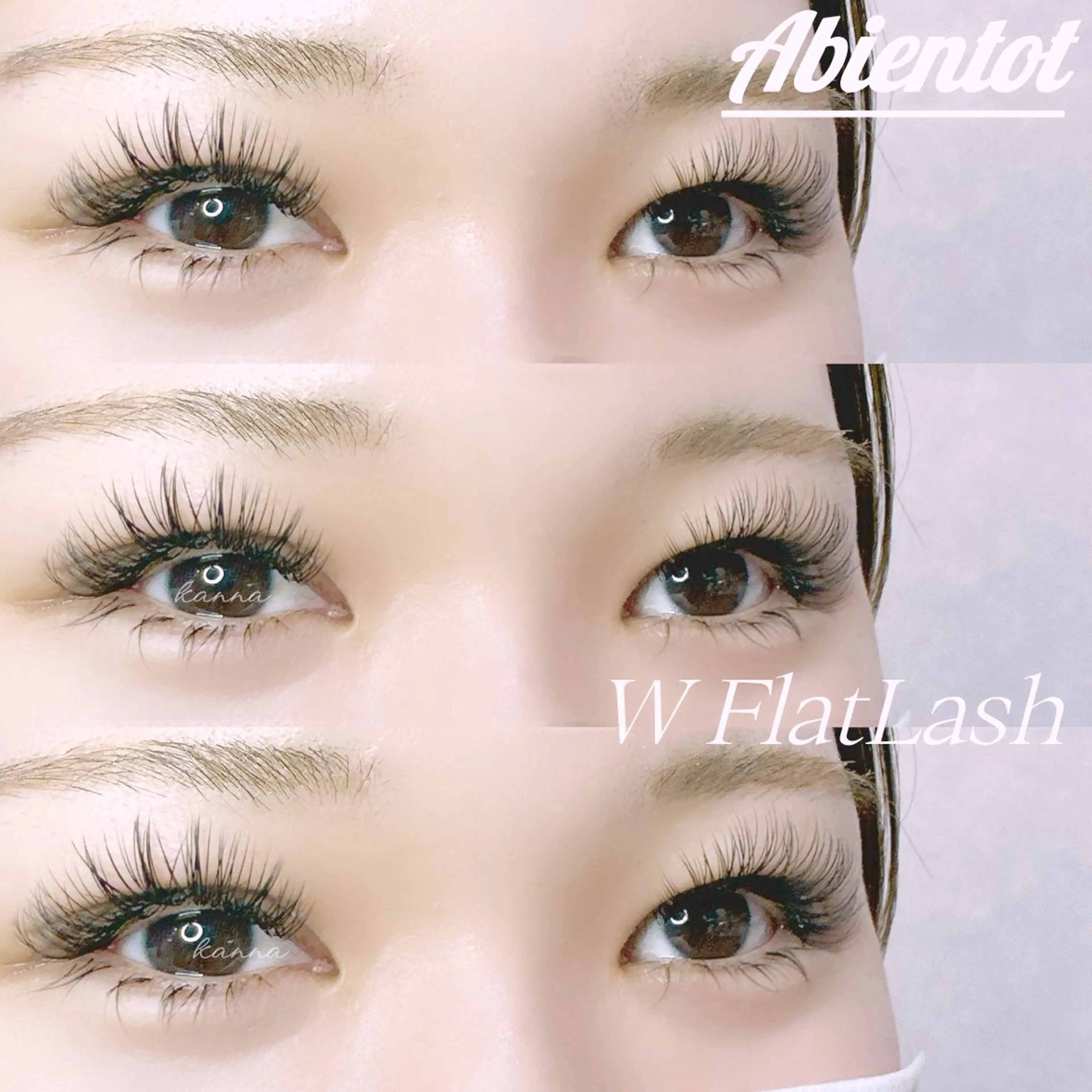 マツエク・マツパ Abientot Kannaのマツエク・マツパデザイン