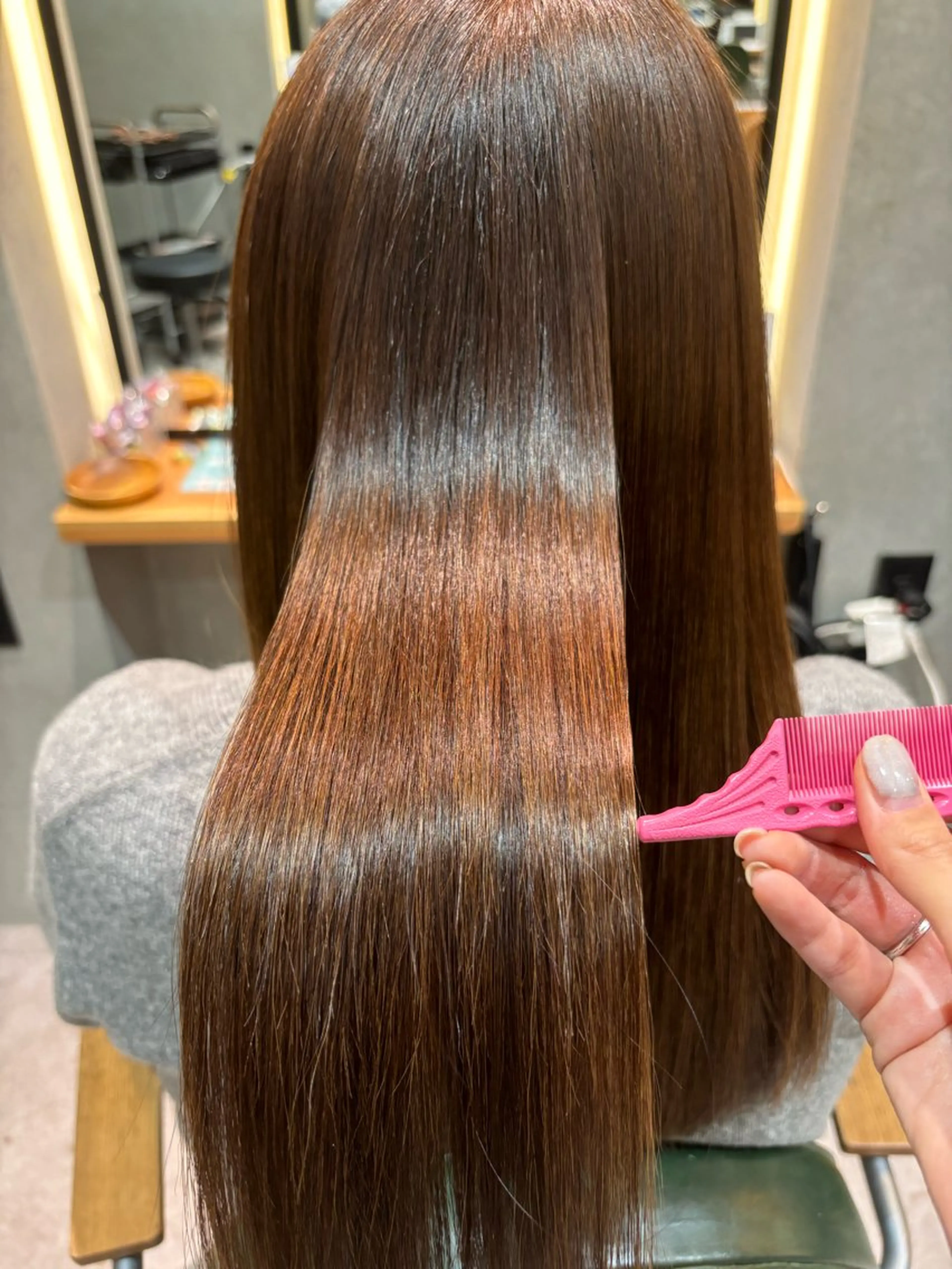 ロング パーマ La fith hair liebe 京都駅前店所属・京都駅☆髪質改善 🎀アミ🎀のヘアスタイル