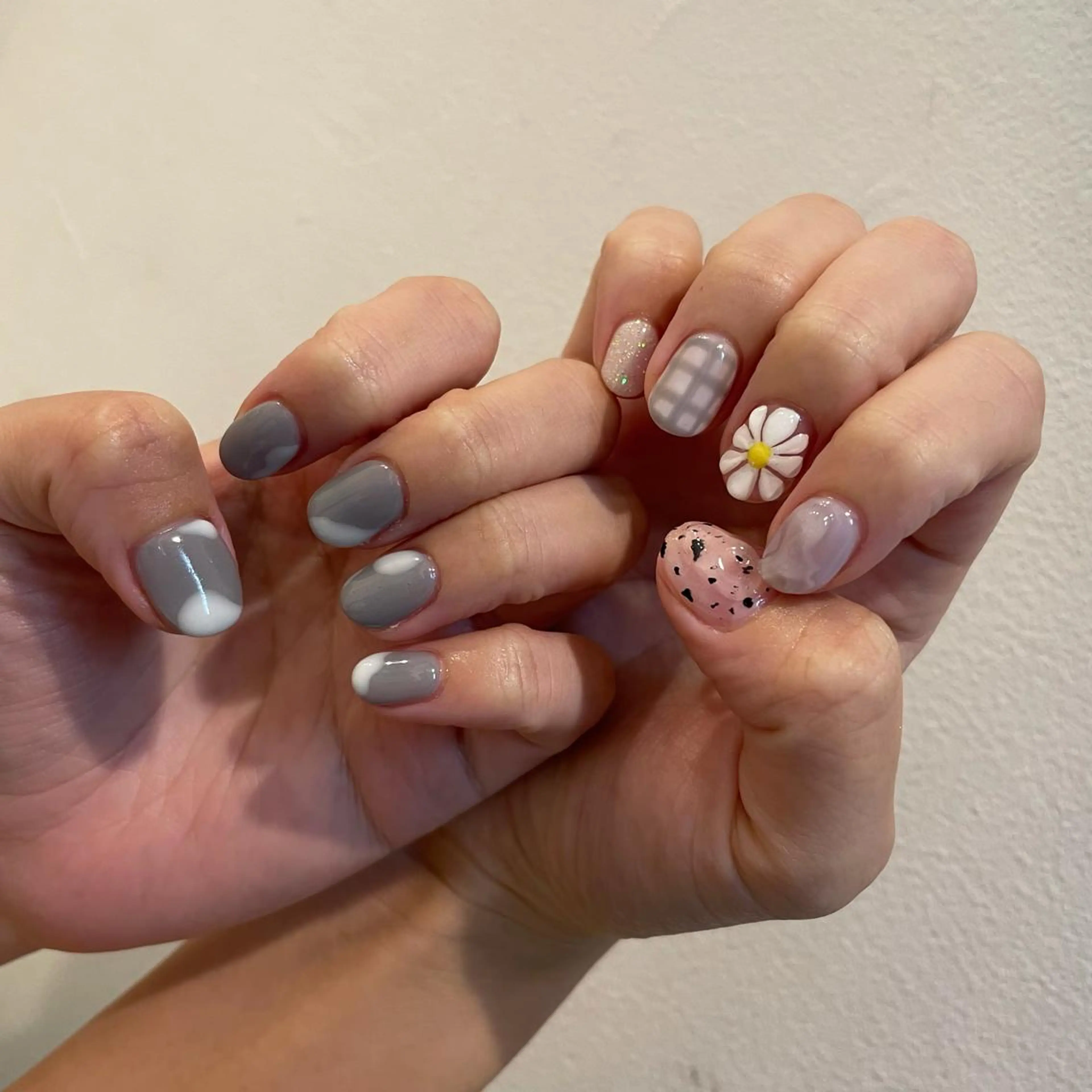 ネイル 韓国ネイル ハンドネイル miu nail所属・MIUNail YUMIのネイルデザイン