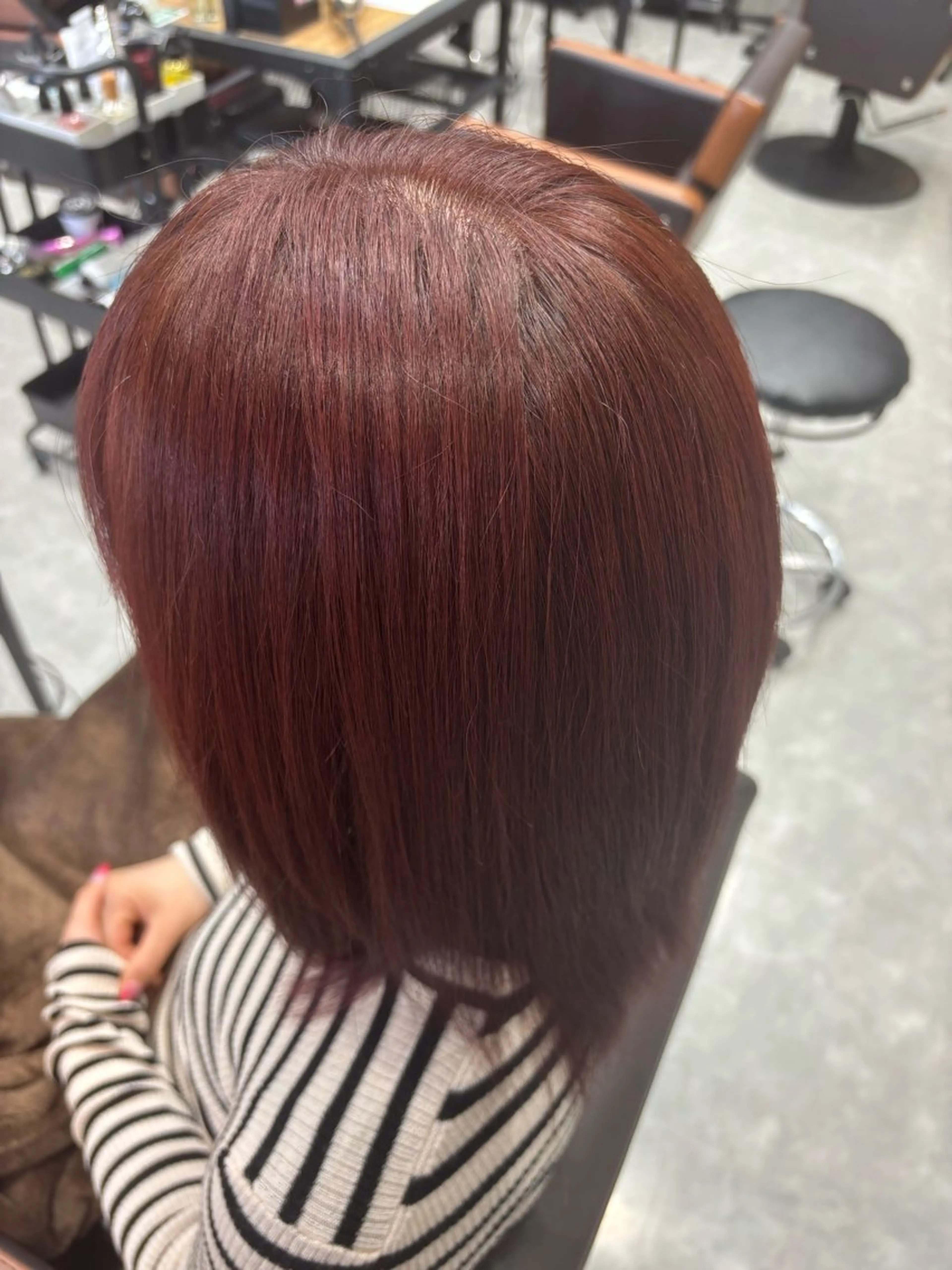 セミロング kamibito香芝 marina🫧のヘアスタイル