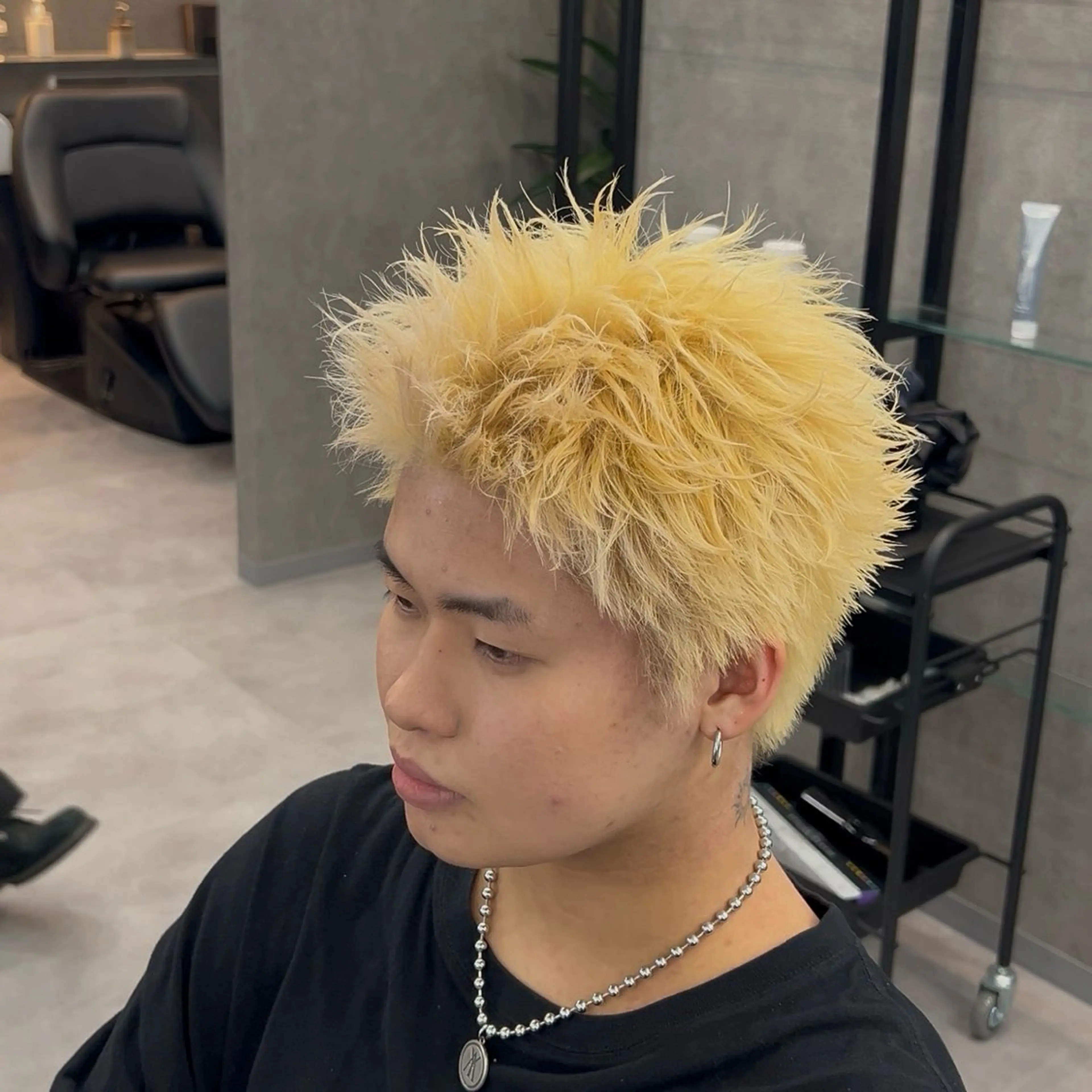 ［ミニモ学割‼️］メンズカット+スタイリング込み🔥【短髪スタイル限定メニュー👑】の写真