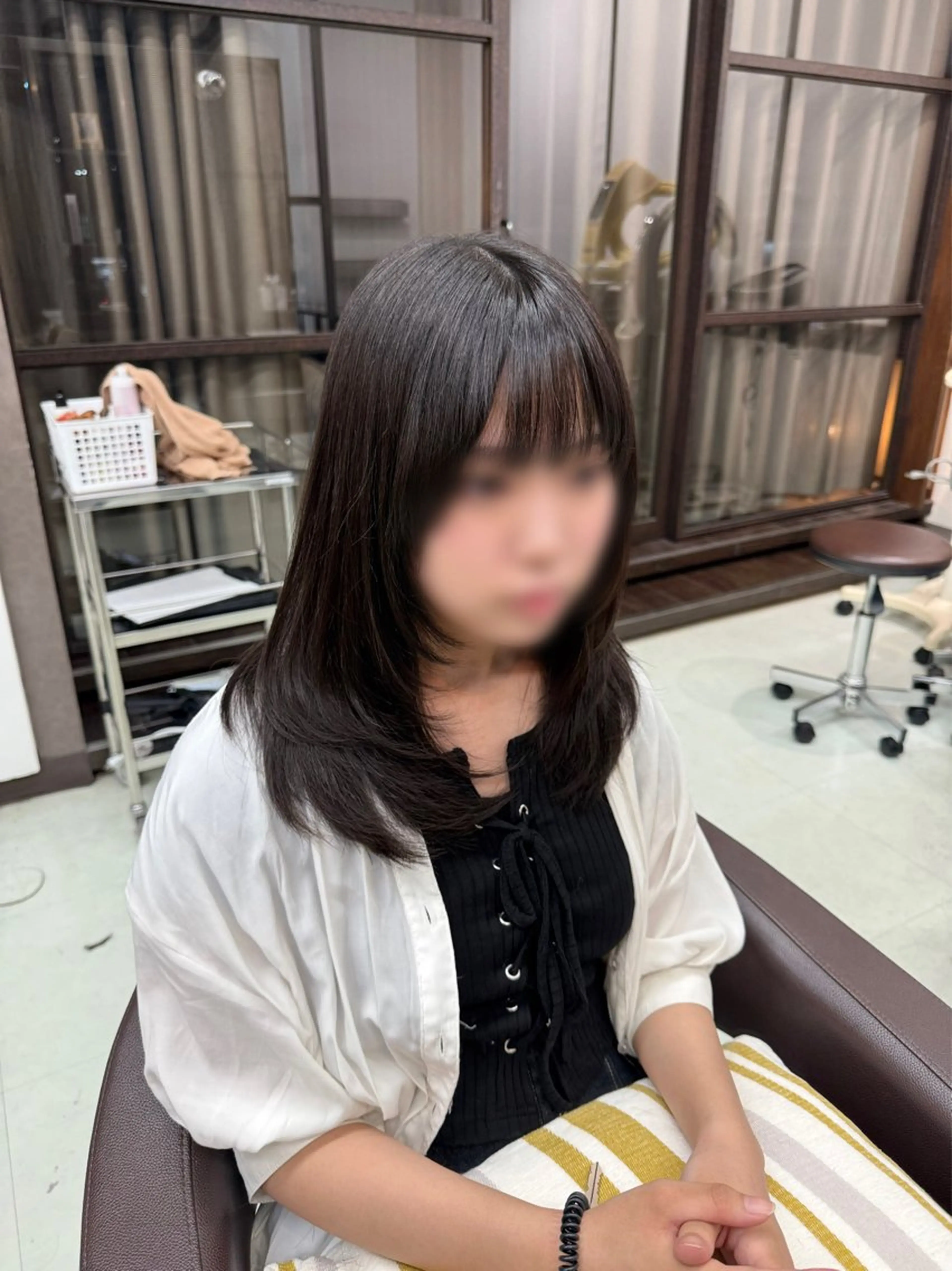 ロング 大人ショート・ボブ✨ 小顔カット/新井優馬のヘアスタイル