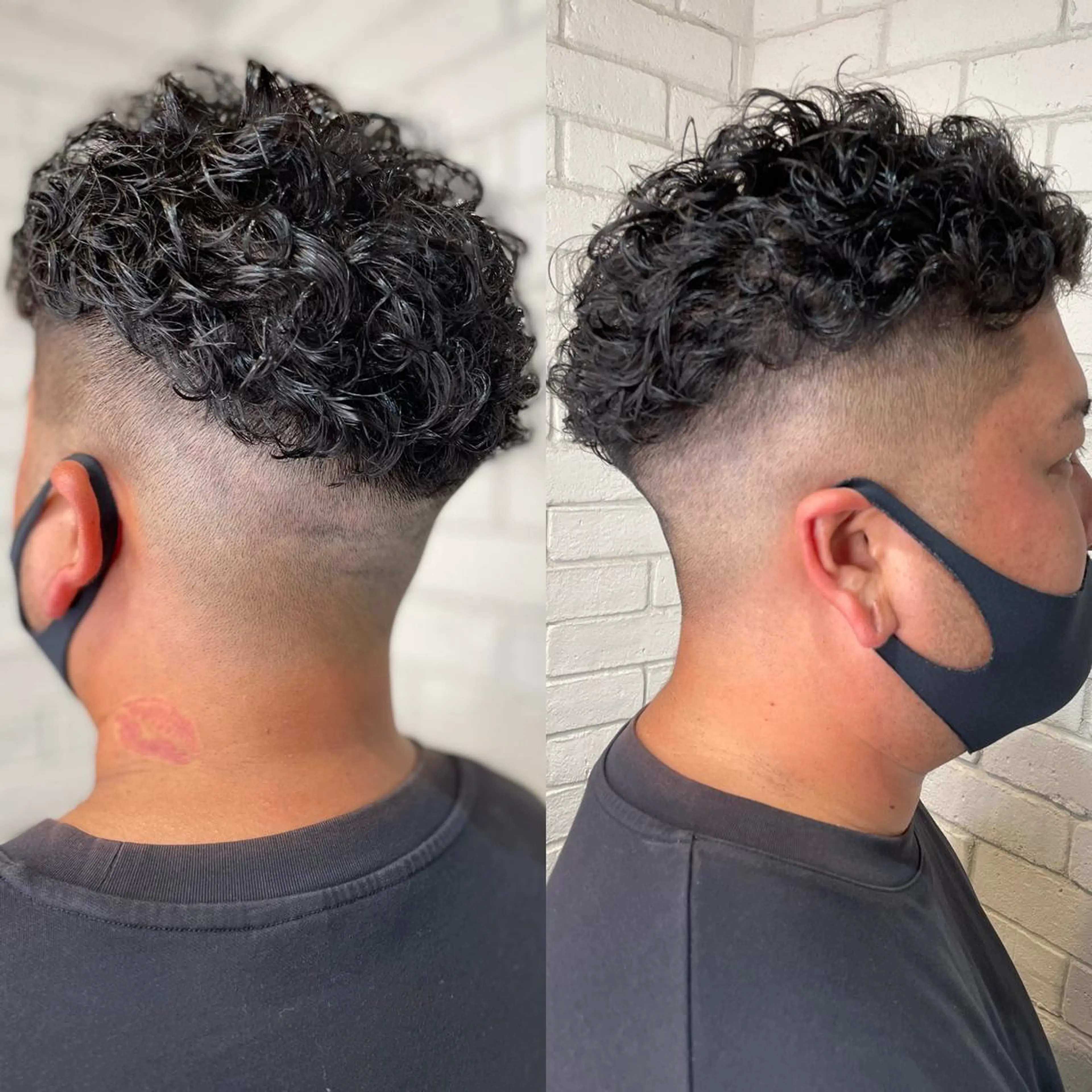 ショート パーマ メンズ 柏/春日竜次 /髪質改善縮毛矯正のヘアスタイル