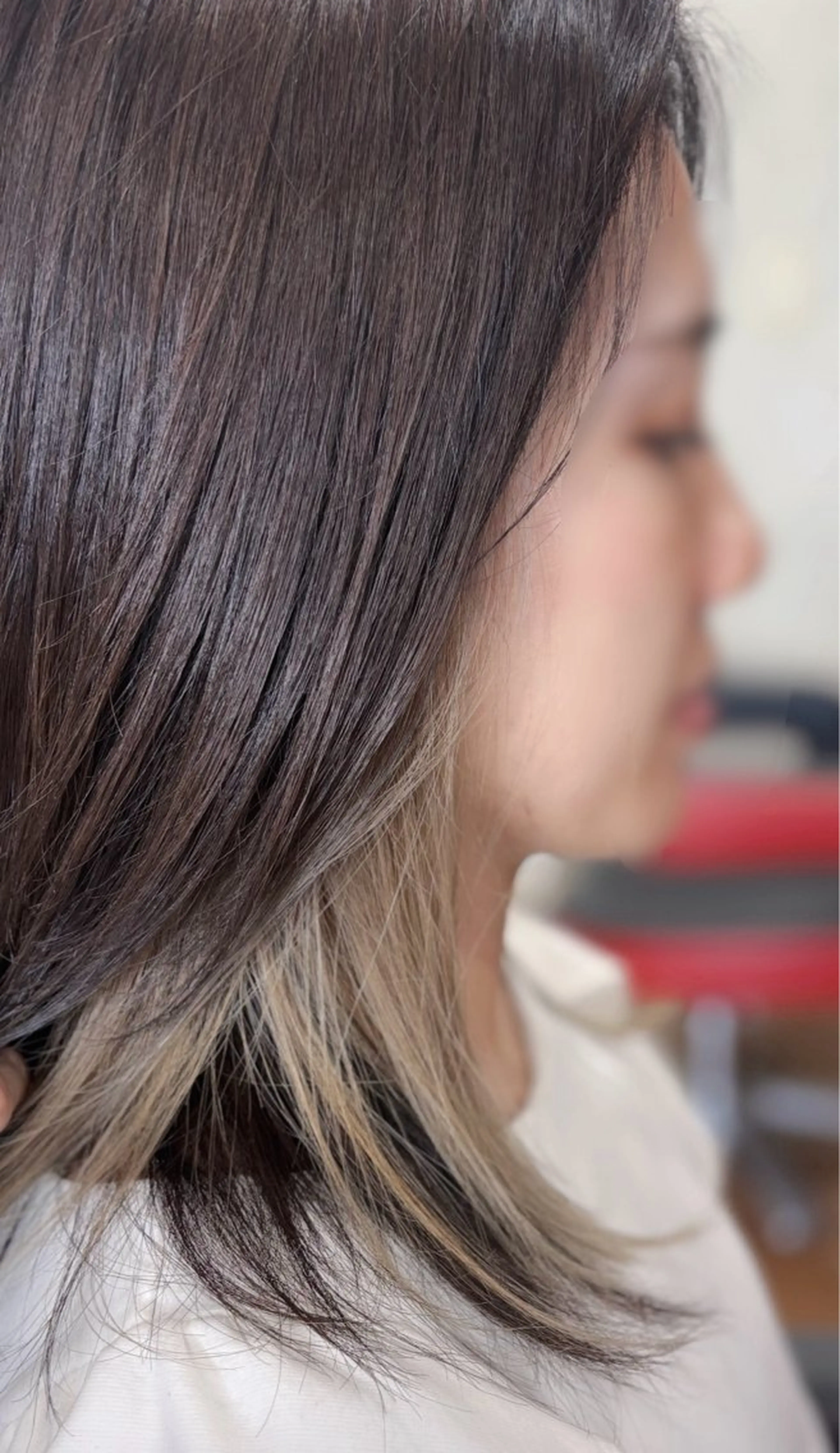 ✂︎カット➕インナーカラー【ブリーチ有り】➕トリートメント✂︎の写真