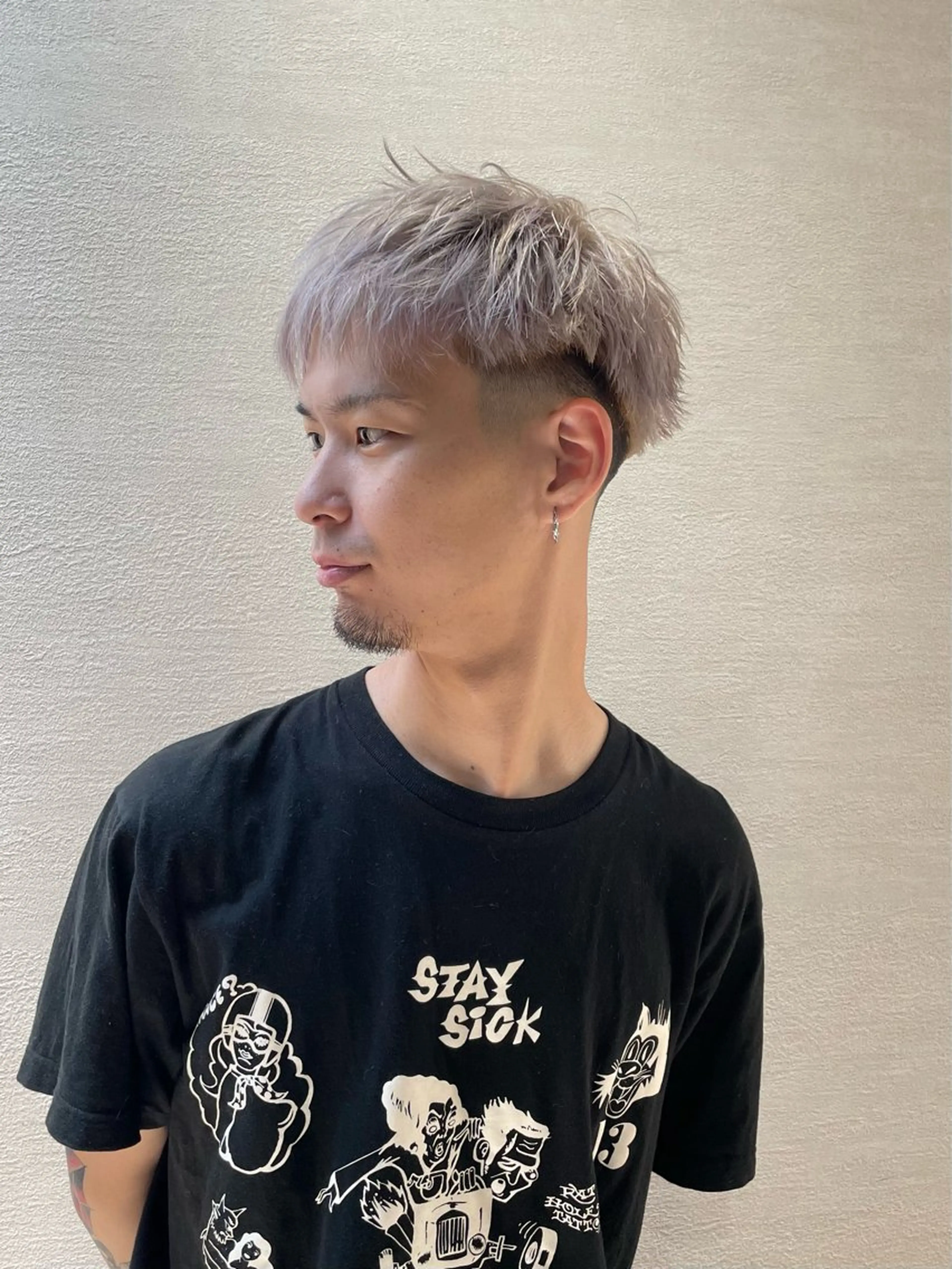 ショート カラー メンズ grAt所属・森 真伊希のヘアスタイル