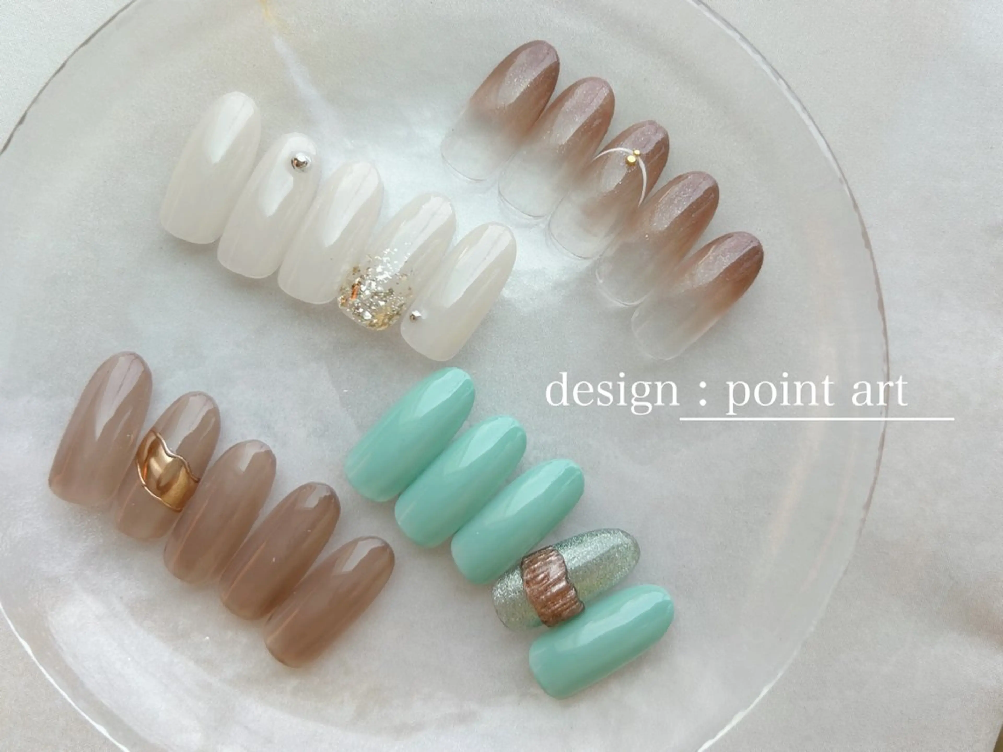 ネイル THReee+ ericoのネイルデザイン