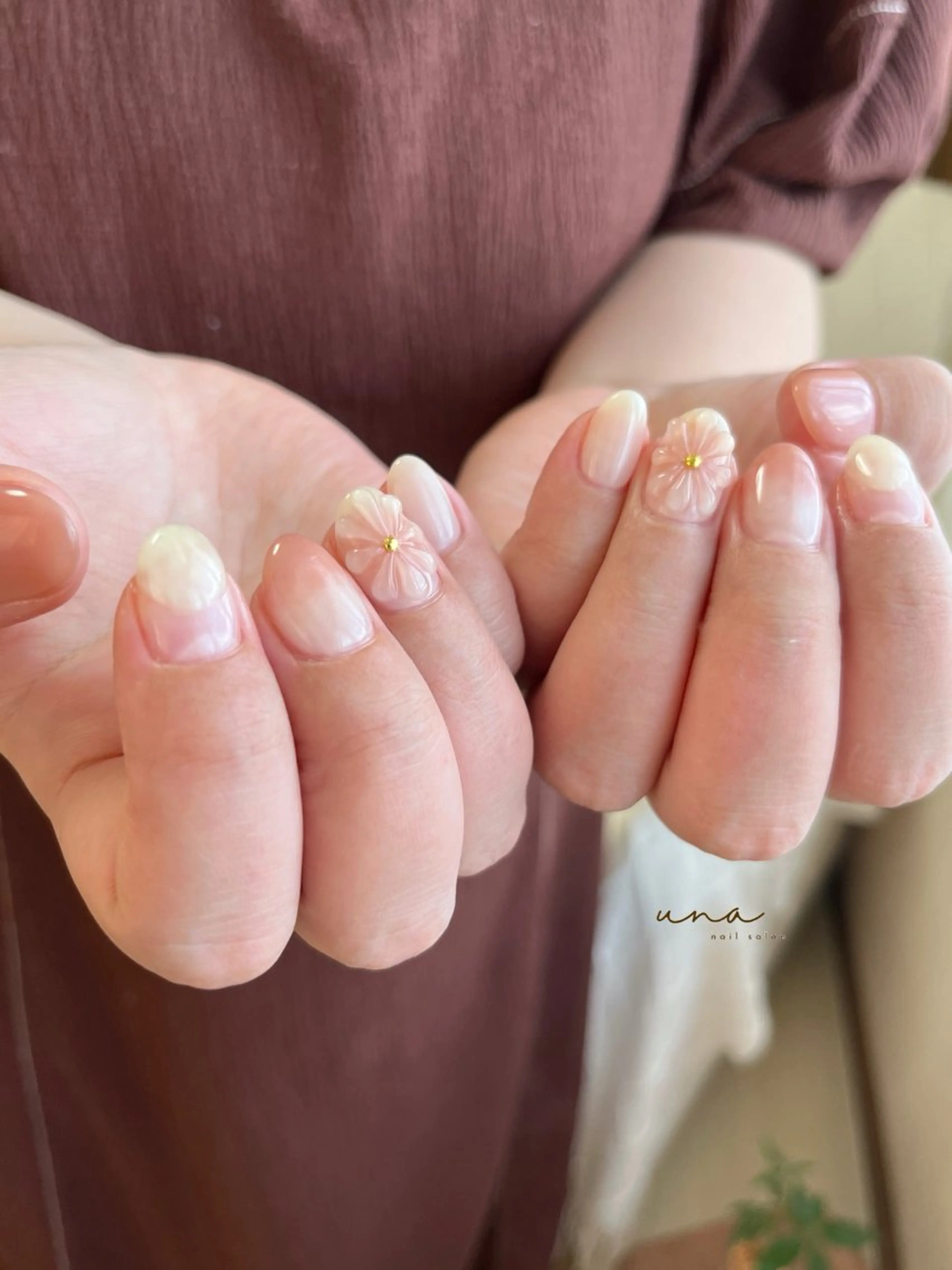 ネイル ぷっくりネイル ハンドネイル * kaoriのネイルデザイン