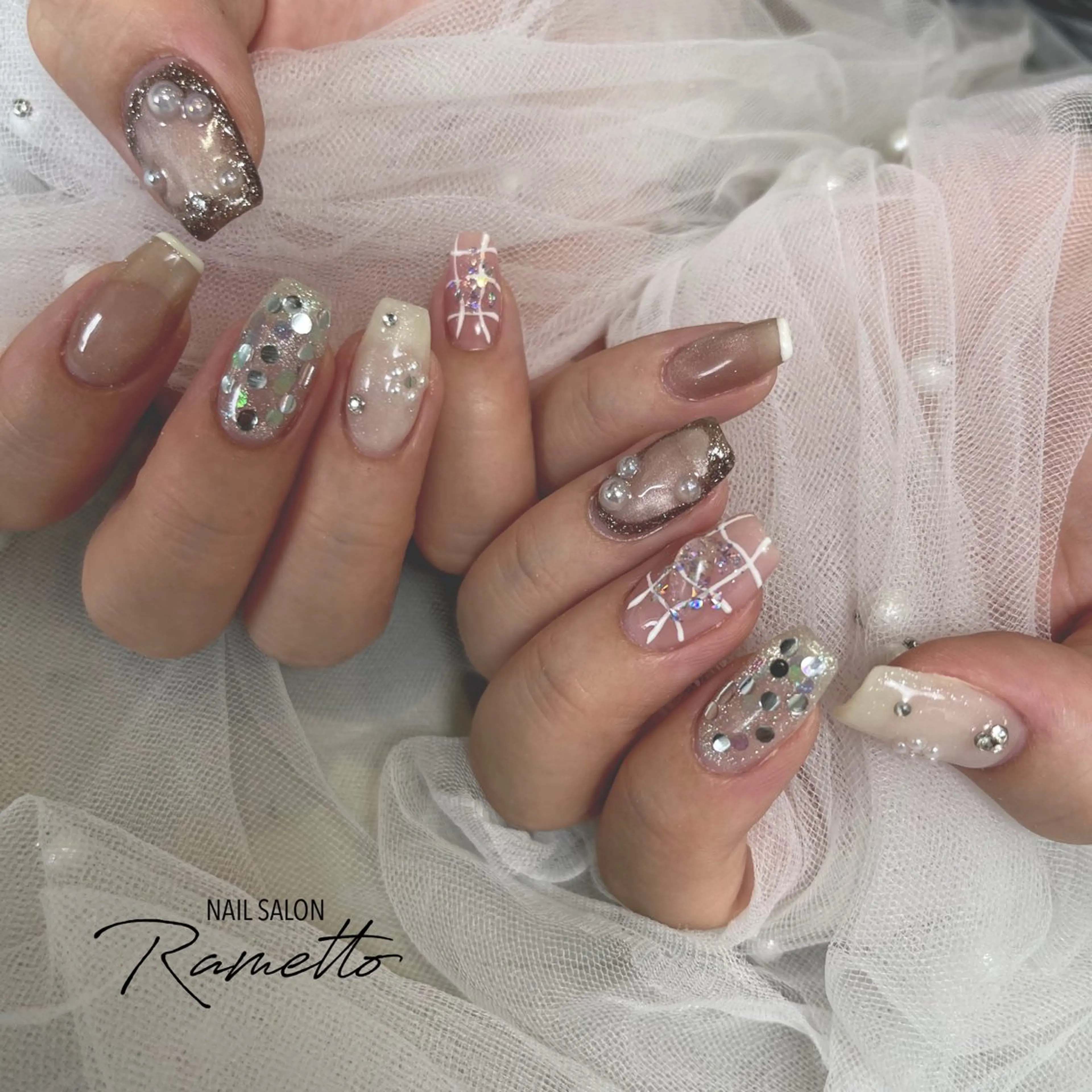 ネイル ハンドネイル NAILSALON Ramettoのネイルデザイン
