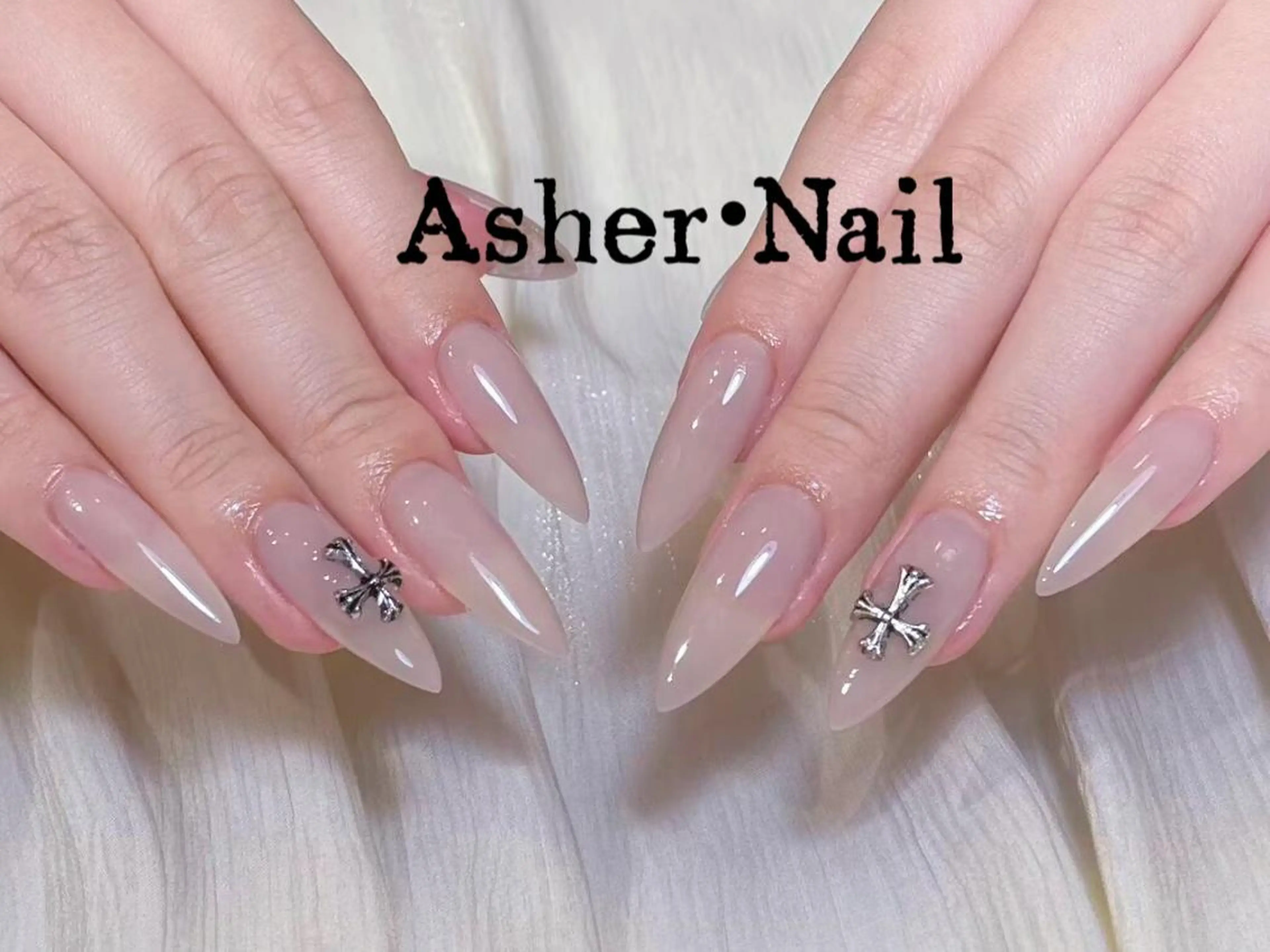 ネイル ハンドネイル ハンドケア Asher-Yuki 🍁のネイルデザイン