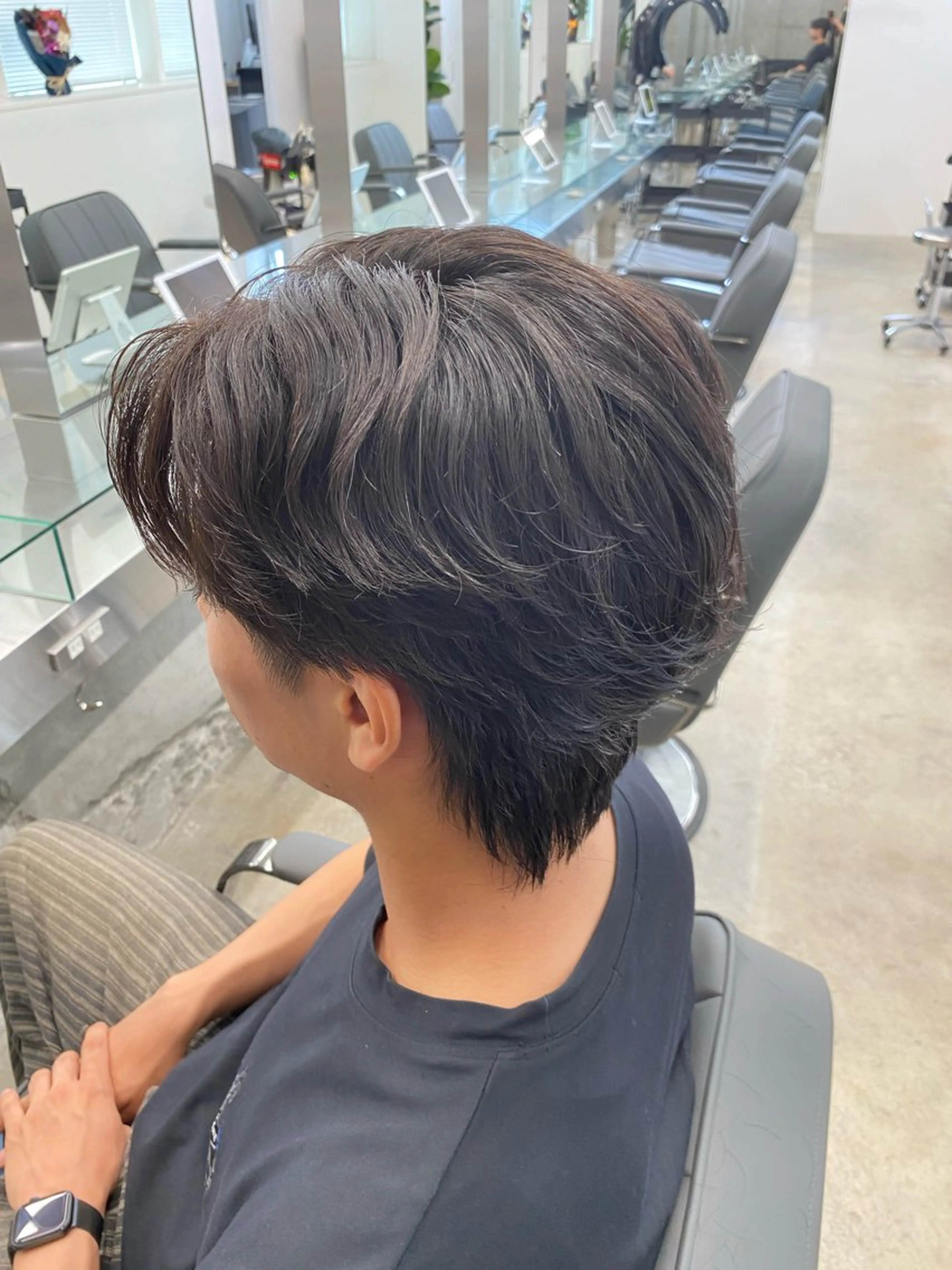 パーマ メンズ カット パーマ パーマ特化/フェザー パーマシャドウ/真生のヘアスタイル