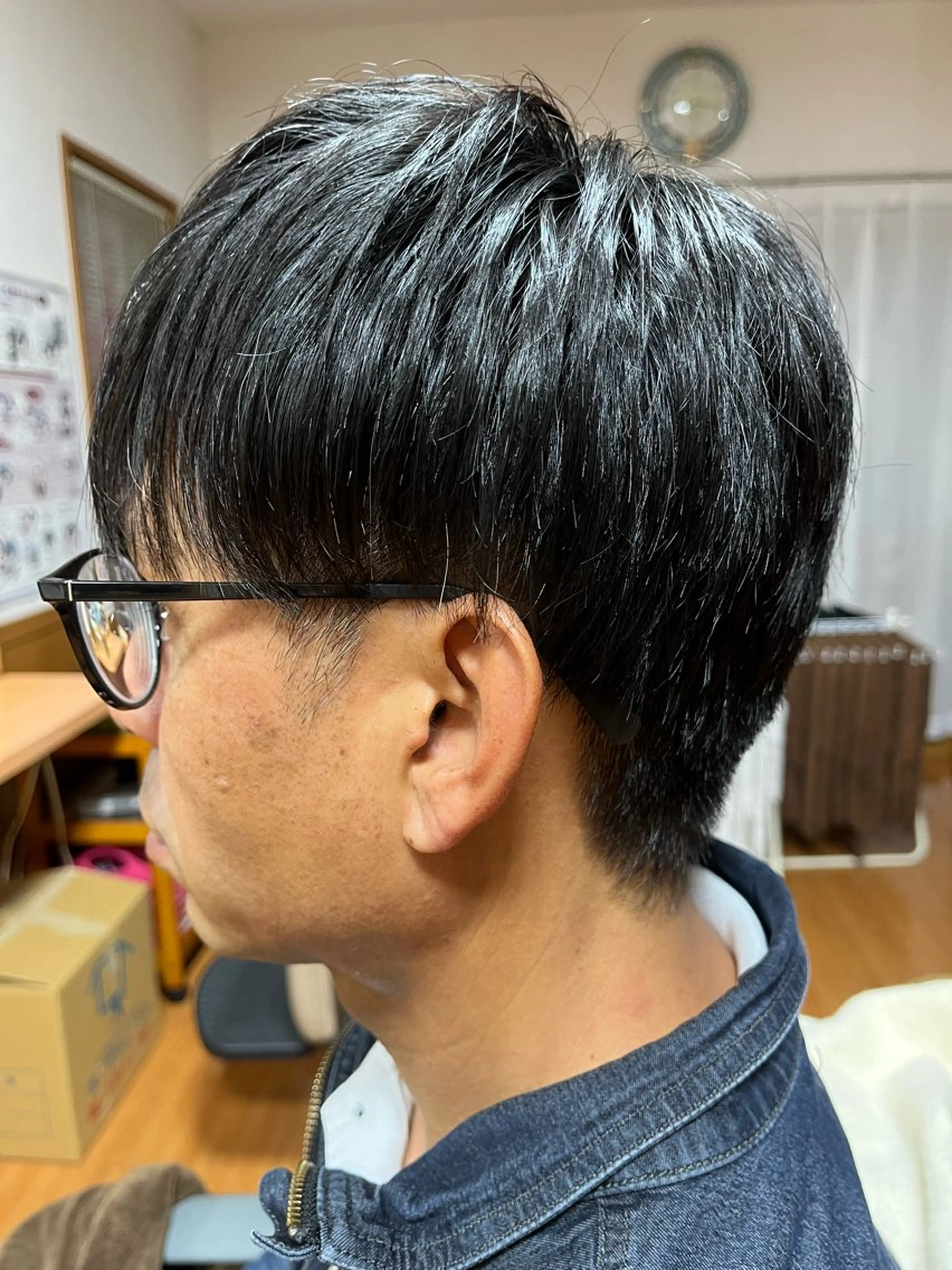 ショート メンズ マッシュ 刈り上げ マミー美容室所属・藤崎 光のヘアスタイル