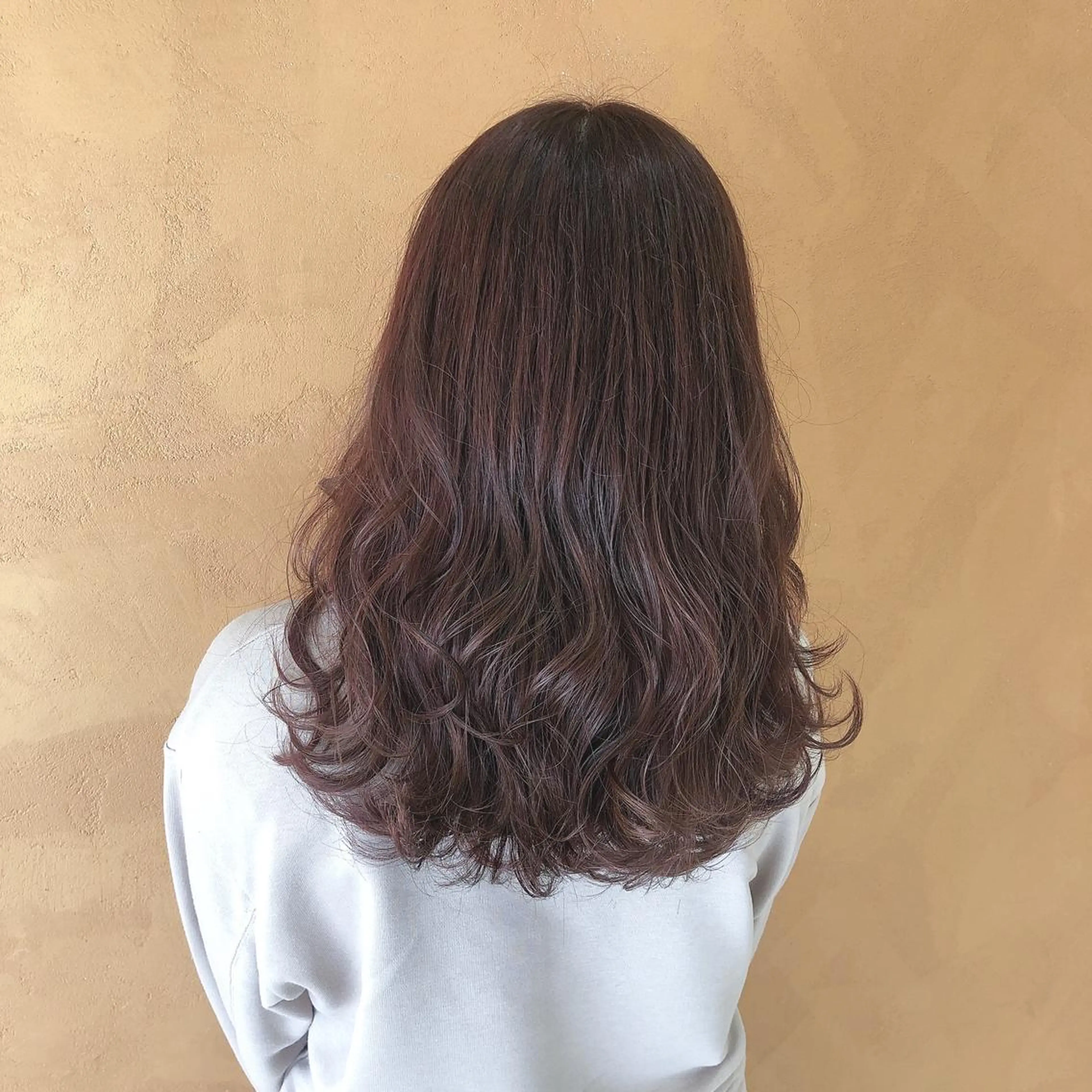 ロング カラー 西 めぐみのヘアスタイル