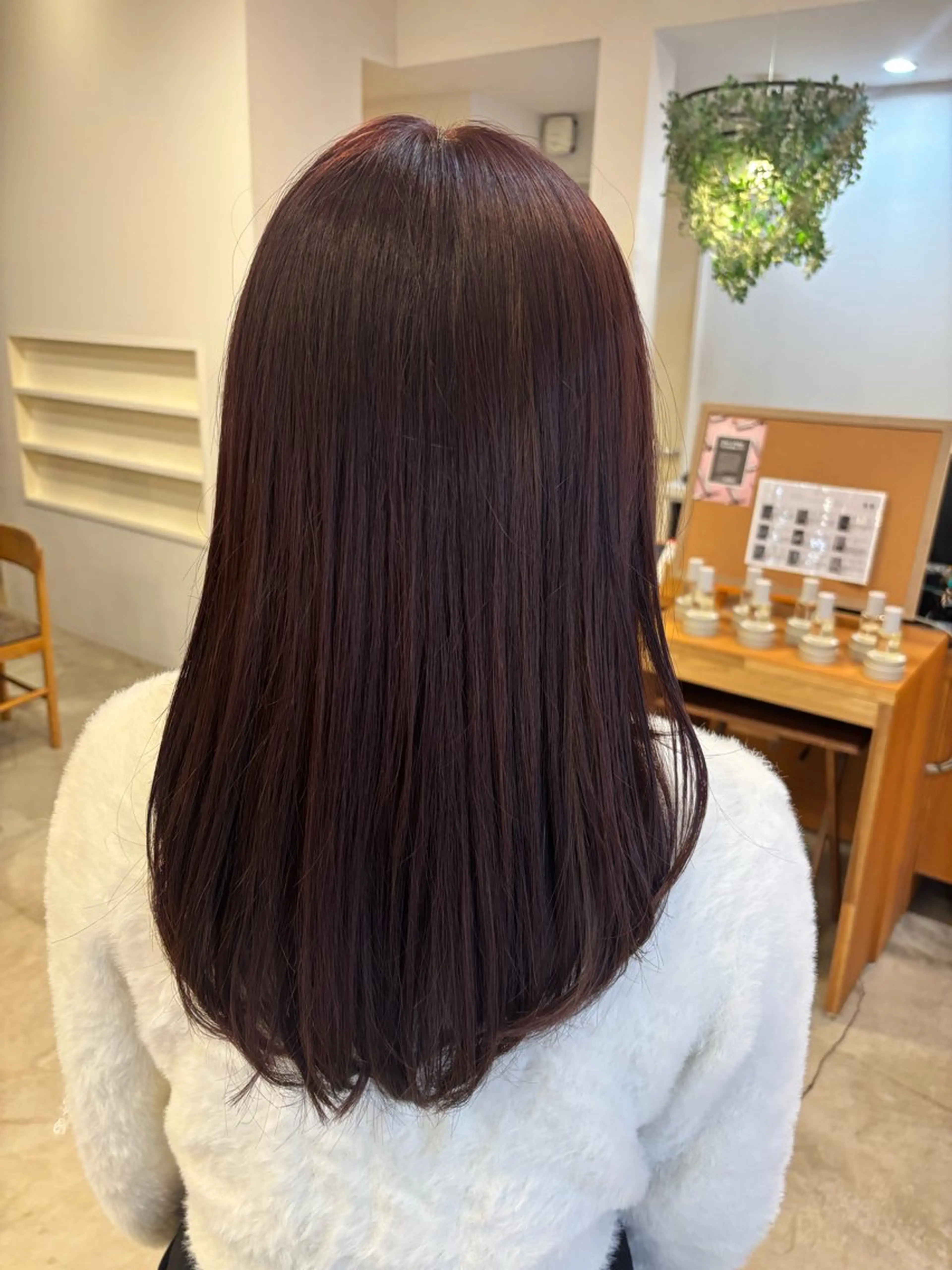 ミディアム カラー ブリーチ ラベンダーカラー ブリーチなしカラー 髪質改善 ヘアカラー トリートメント カノエ小郡/髪質改善 /小野　静水のヘアスタイル