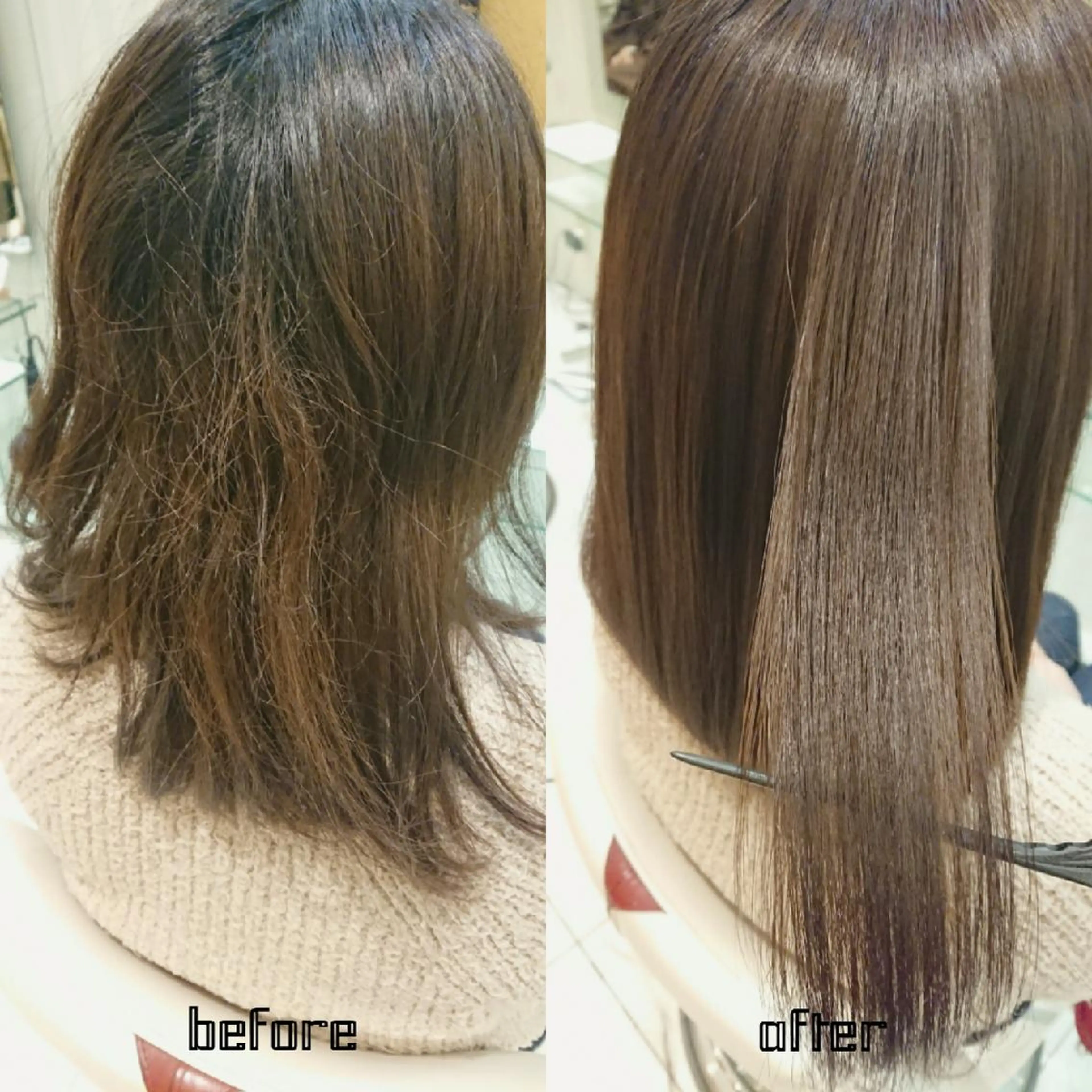 【ＴＶで話題にもなった‼️天使の輪👼✨】髪質改善トリートメントの写真