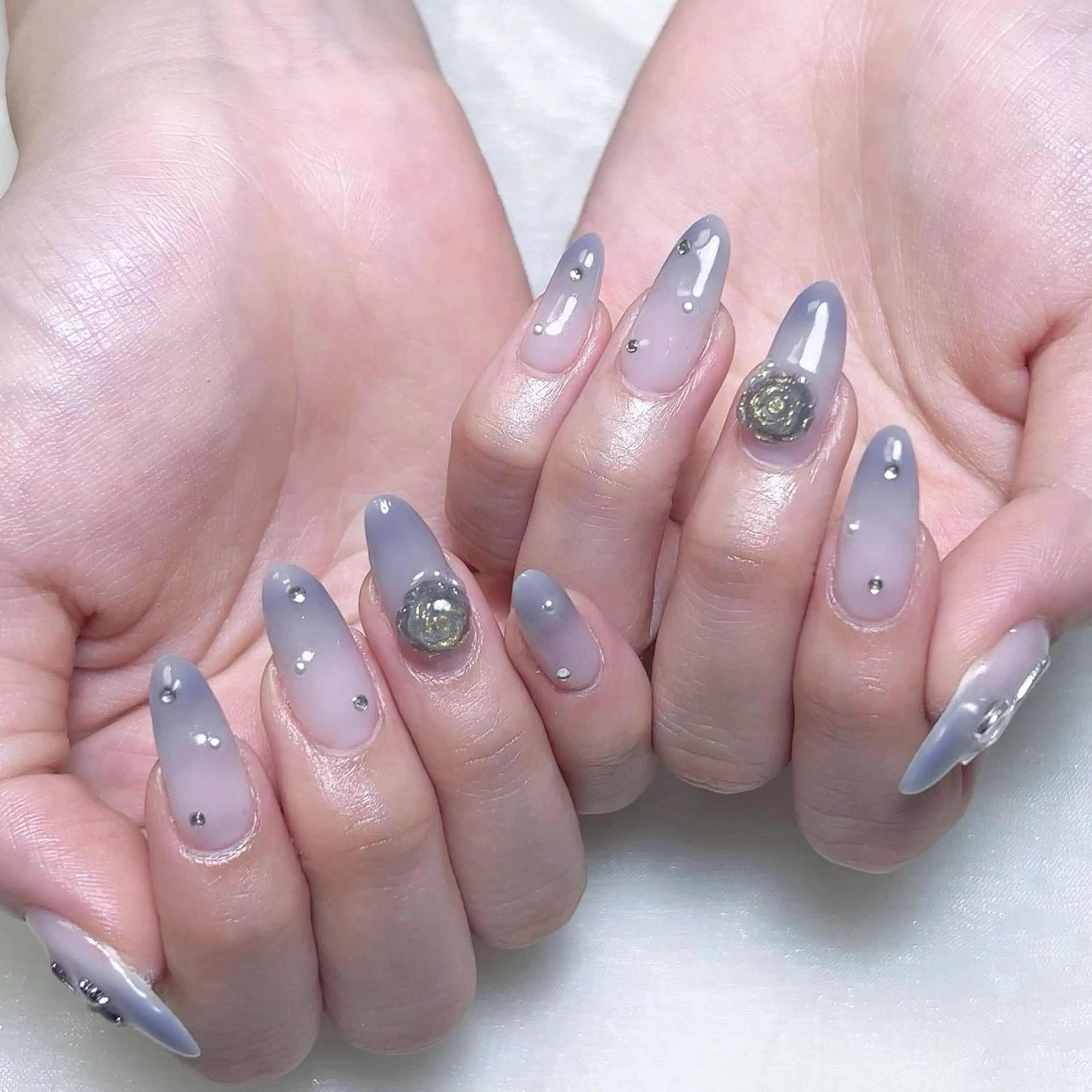 メンズ ネイル 持ち込み ハンドネイル Nail salon 木にいるのネイルデザイン