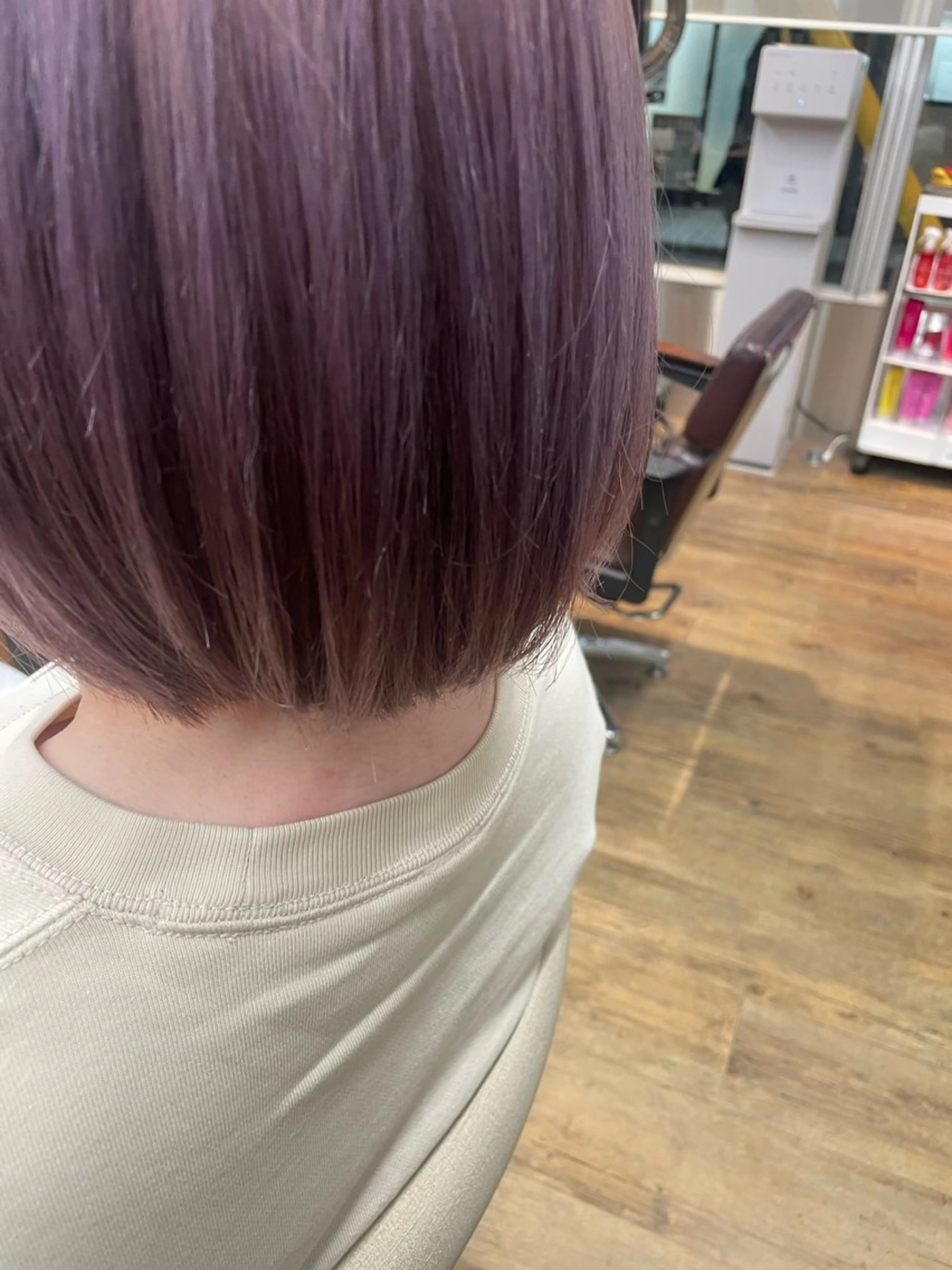 ショート カラー 羽山 笑夢のヘアスタイル