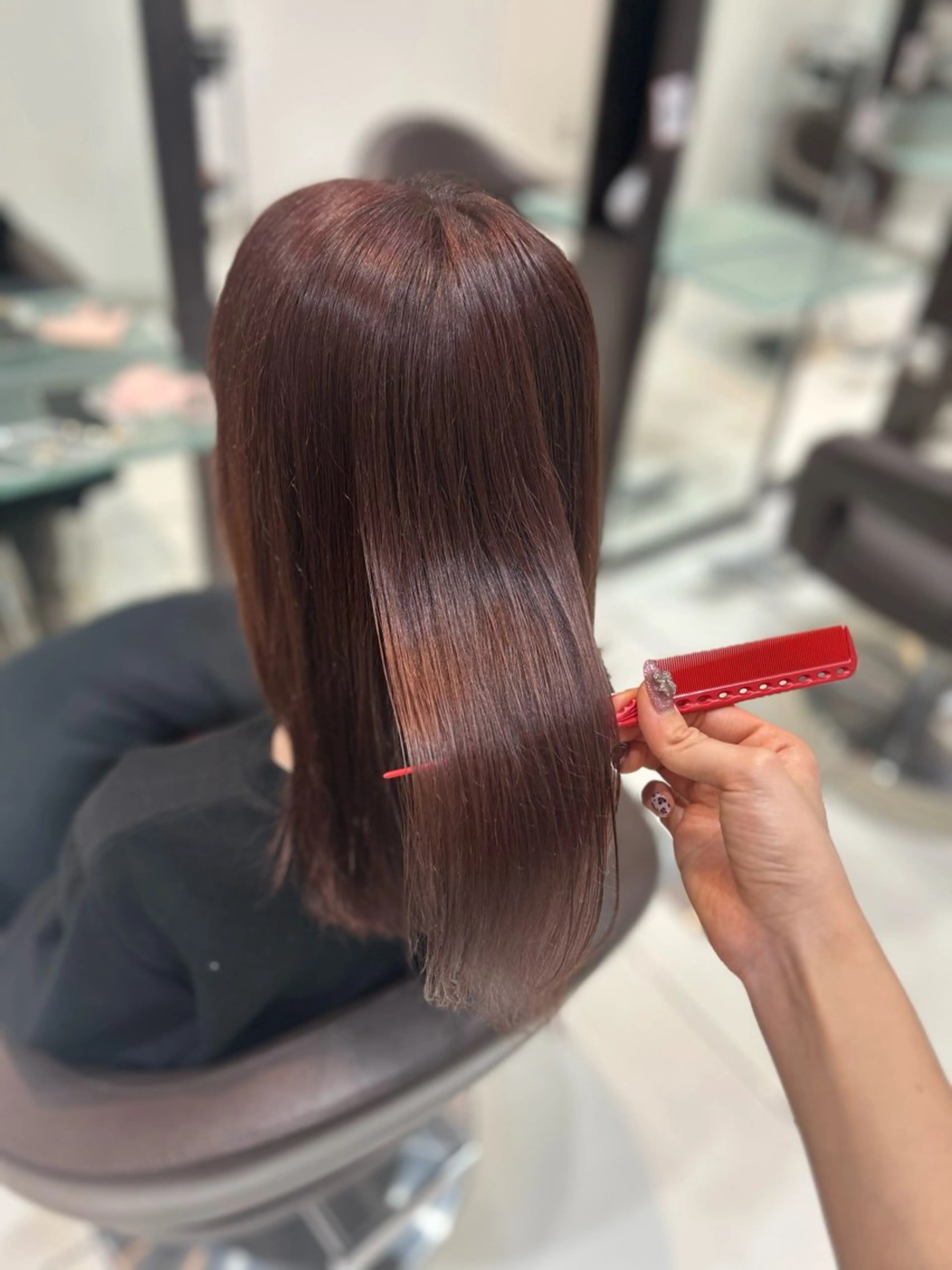 ロング ヘアカラー トリートメント ☀️柏木 ほのか☀️のヘアスタイル