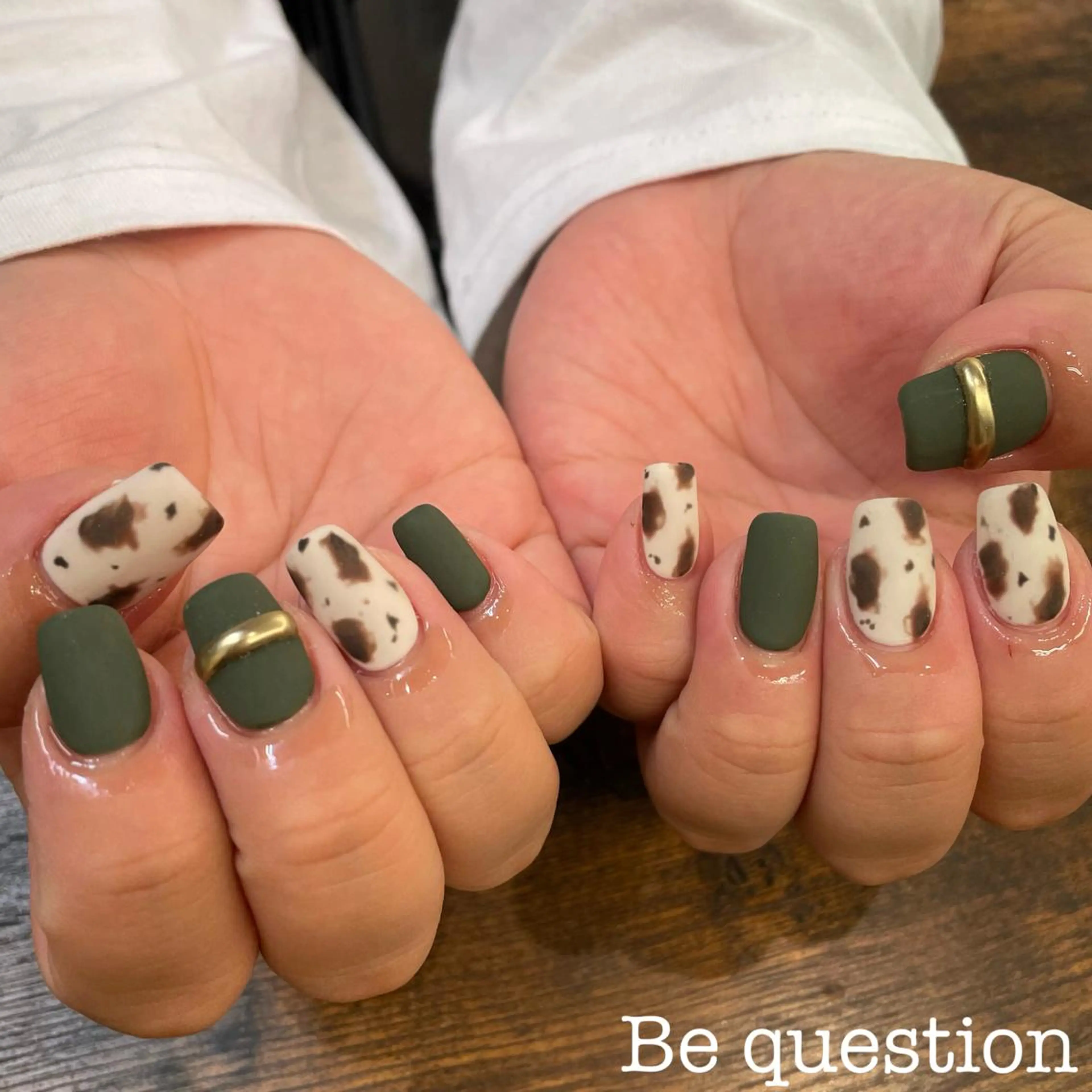 ネイル マットネイル ハンドネイル ueki junのネイルデザイン