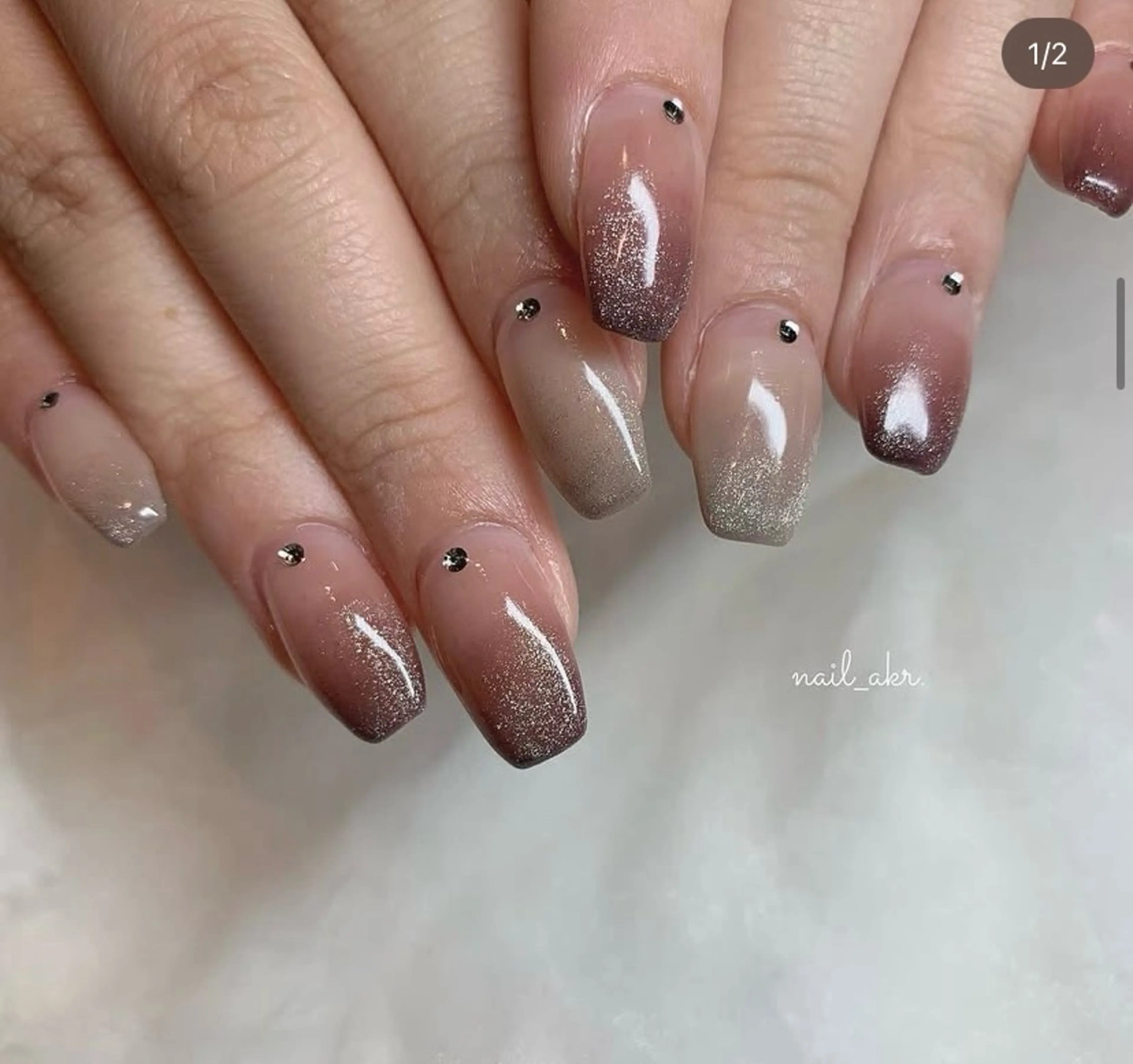 ネイル グラデーション nailAVANCE akariのネイルデザイン