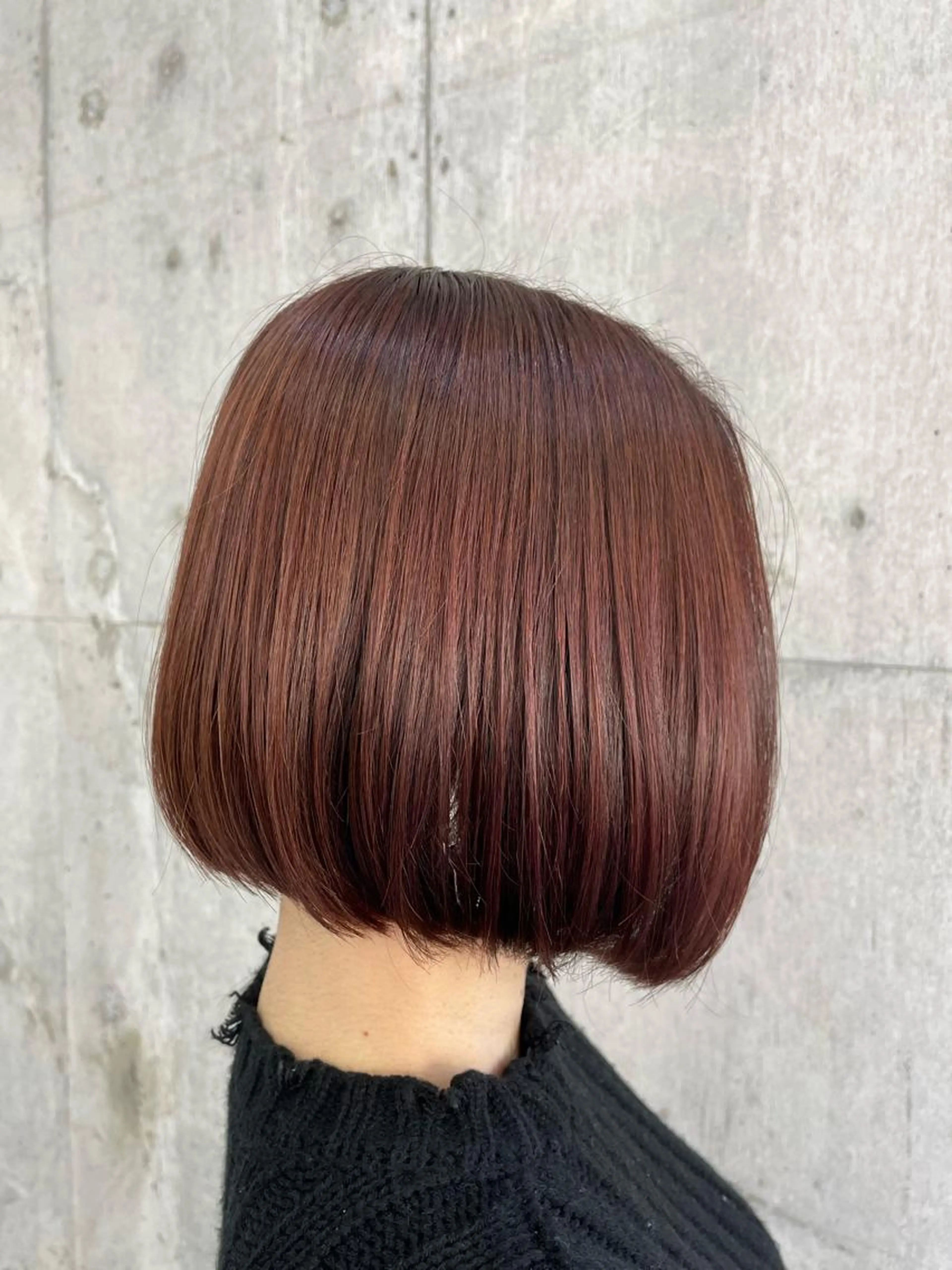 カット+ワンカラー+システムトリートメントの写真