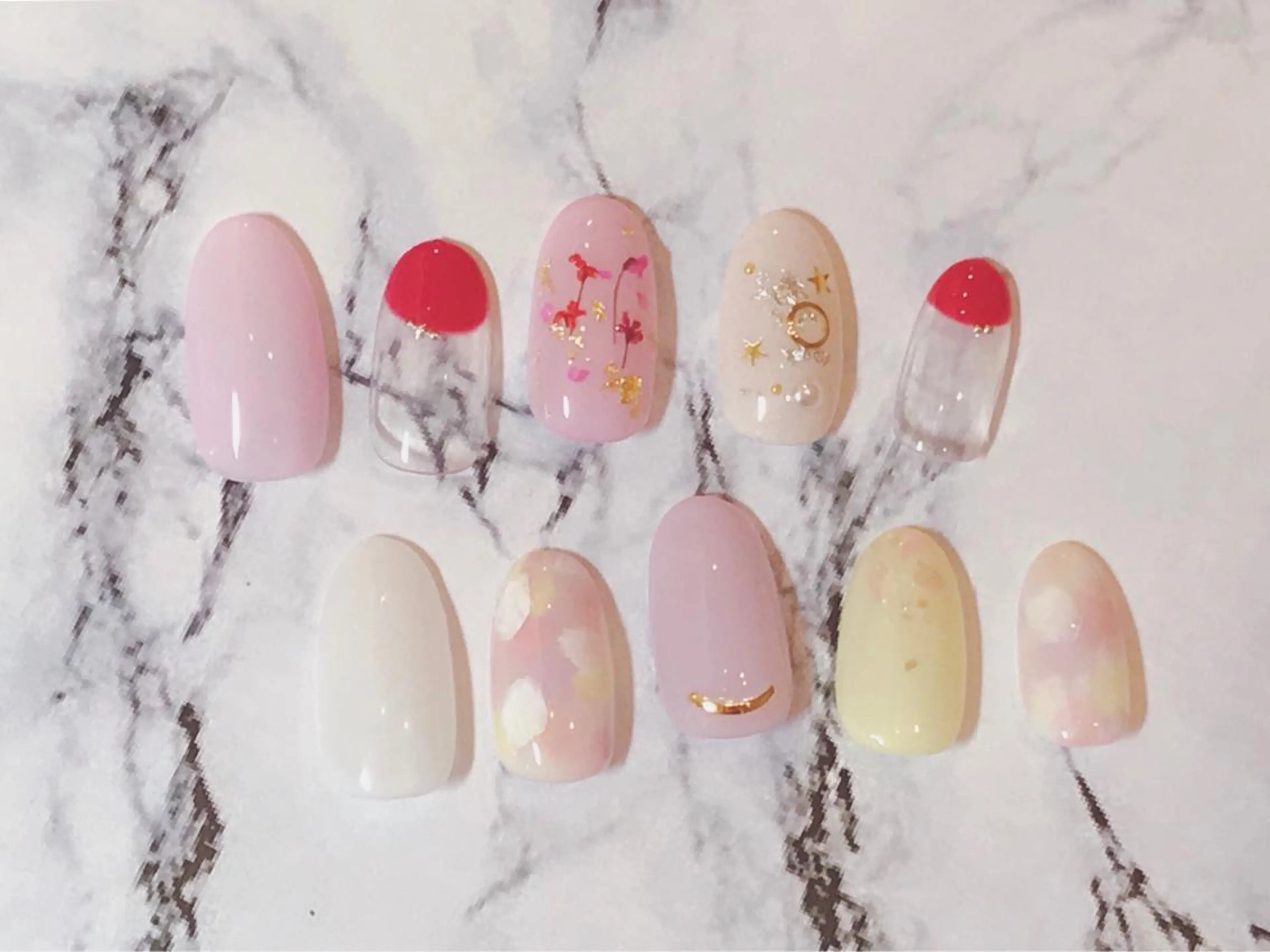 ネイル LUKE所属・もとまつ さちこのネイルデザイン