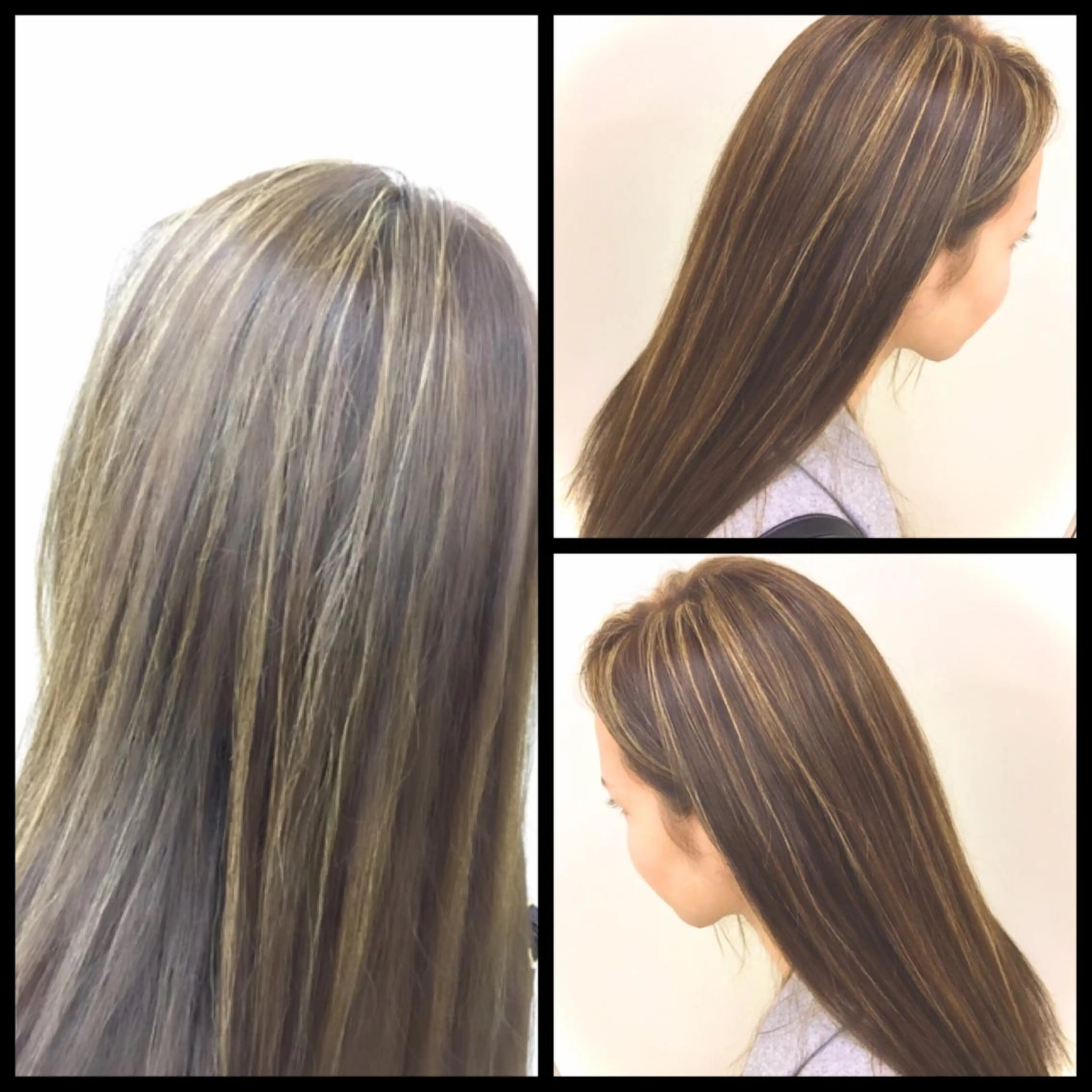 ロング カラー ハイライトカラー ハイライト BARBER YAMAMICHI所属・山城 ゆきのエステ・リラクイメージ