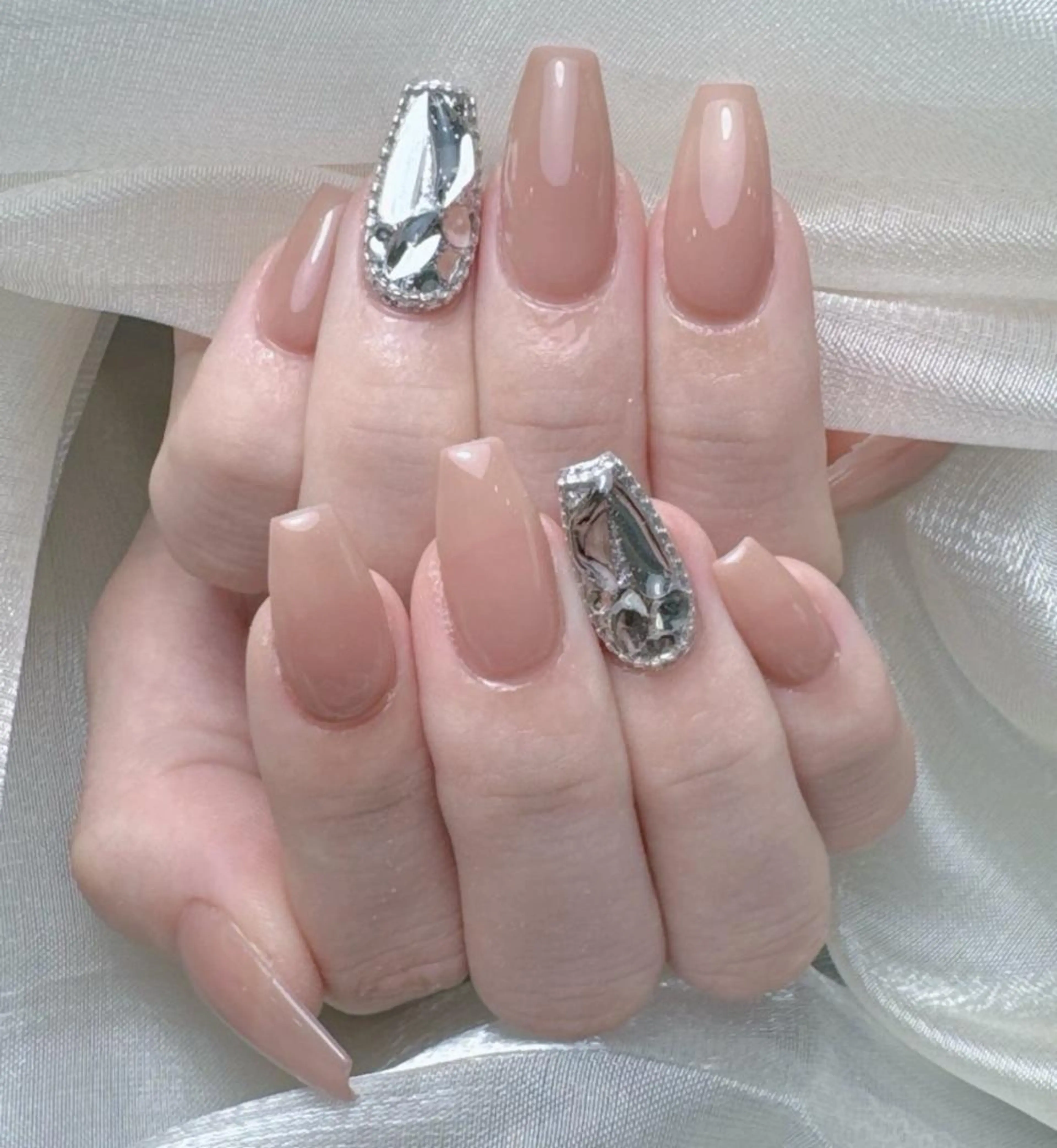 ネイル 持ち込み ネイルチップ cat‘s nail🐈‍⬛のネイルデザイン
