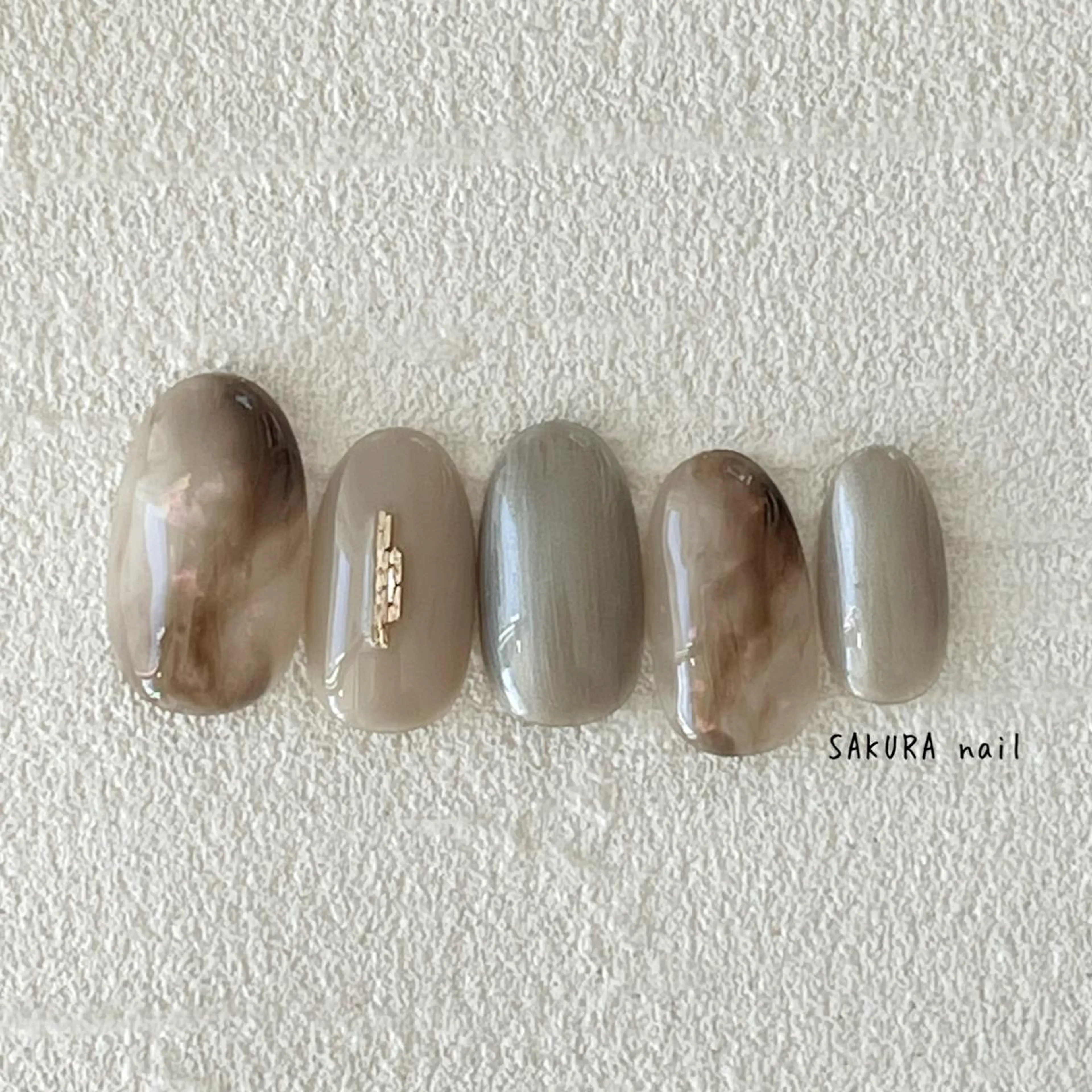 ネイル ニュアンスネイル SAKURA nailのネイルデザイン