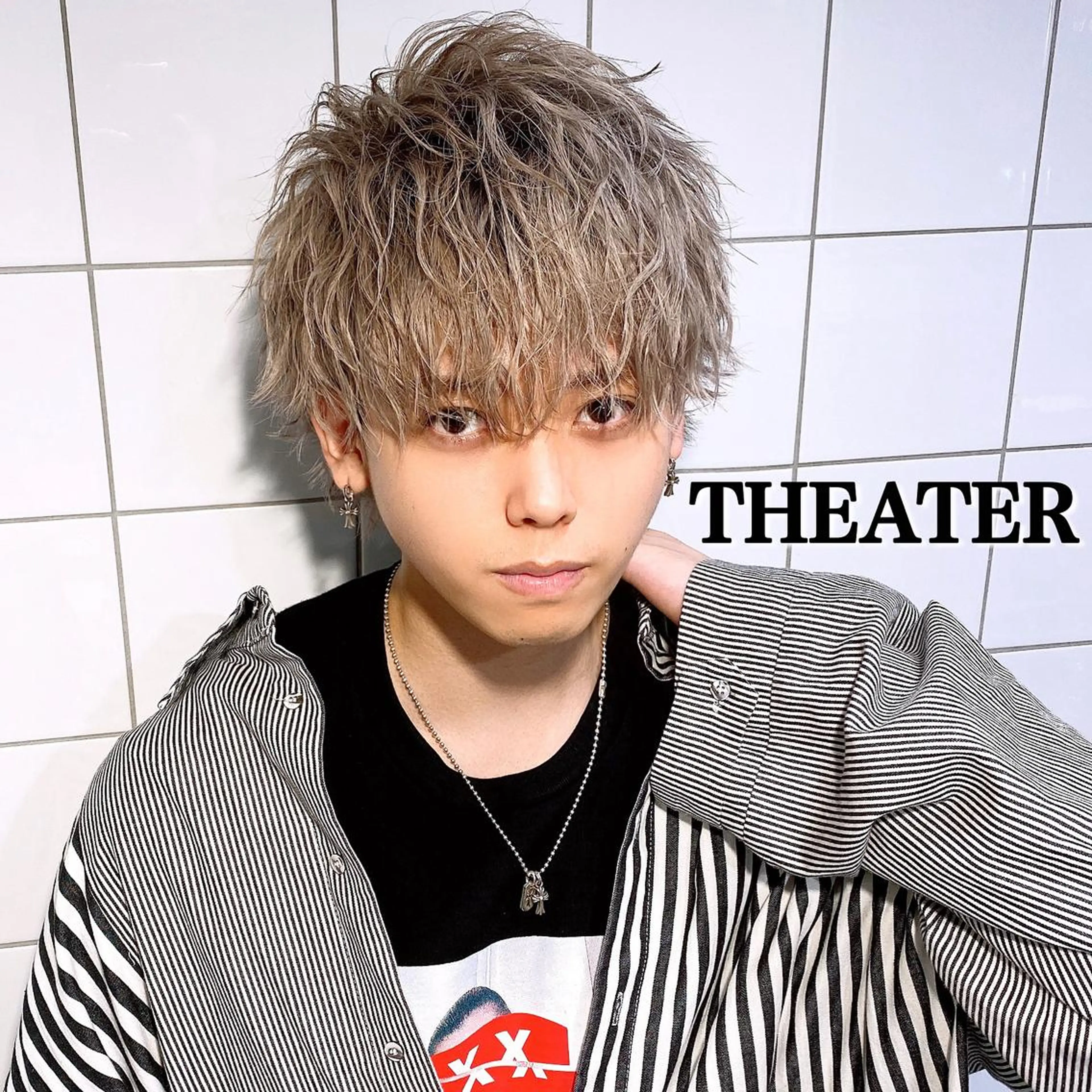 ショート カラー パーマ メンズ カット パーマ トリートメント ヘアセット Loy所属・メンズヘアの達人 パーマ 縮毛矯正🔷のヘアスタイル