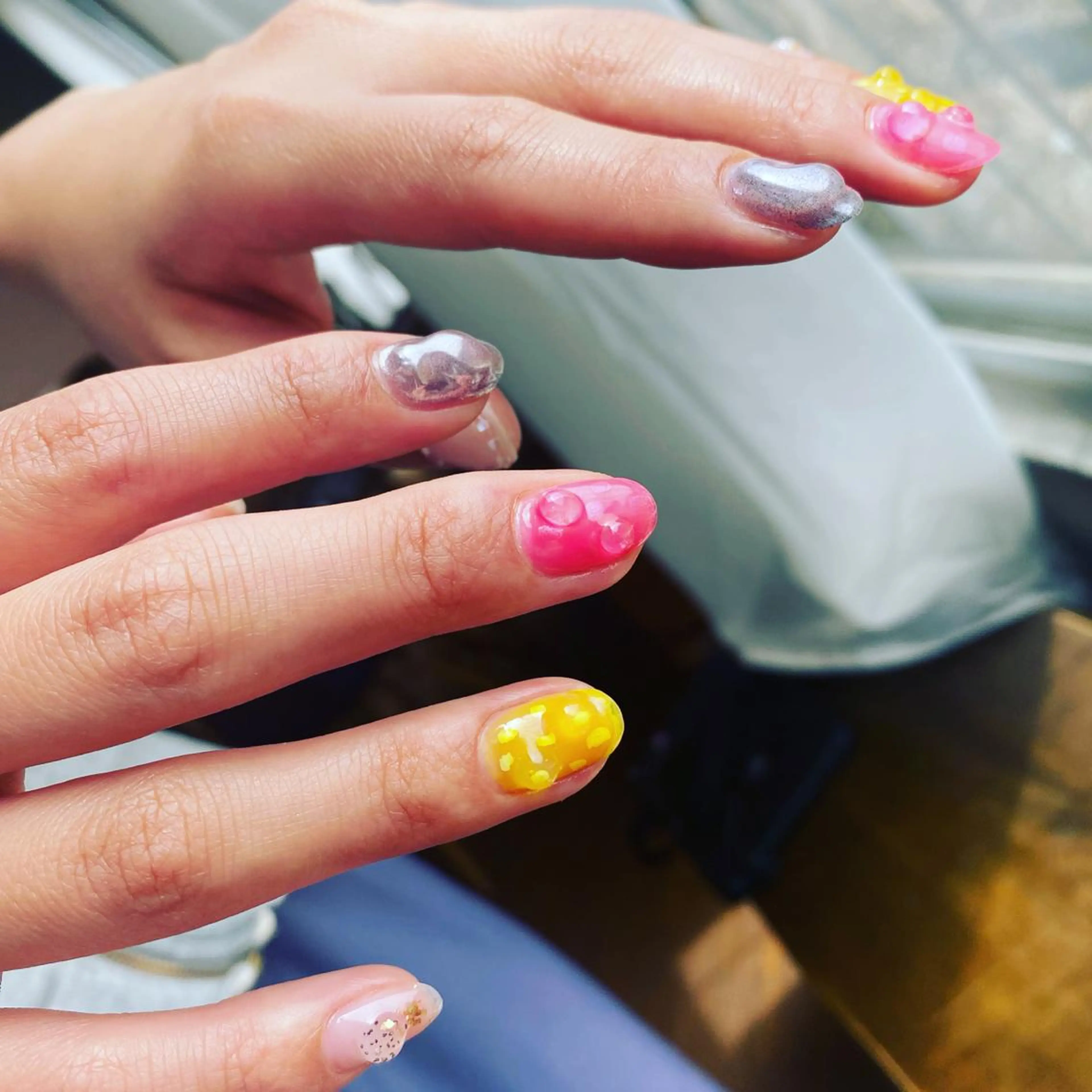 “オフなし”  classy art (何本でも)シンプルよりも少し複雑なart。2回目以降自店オフ無料。の写真