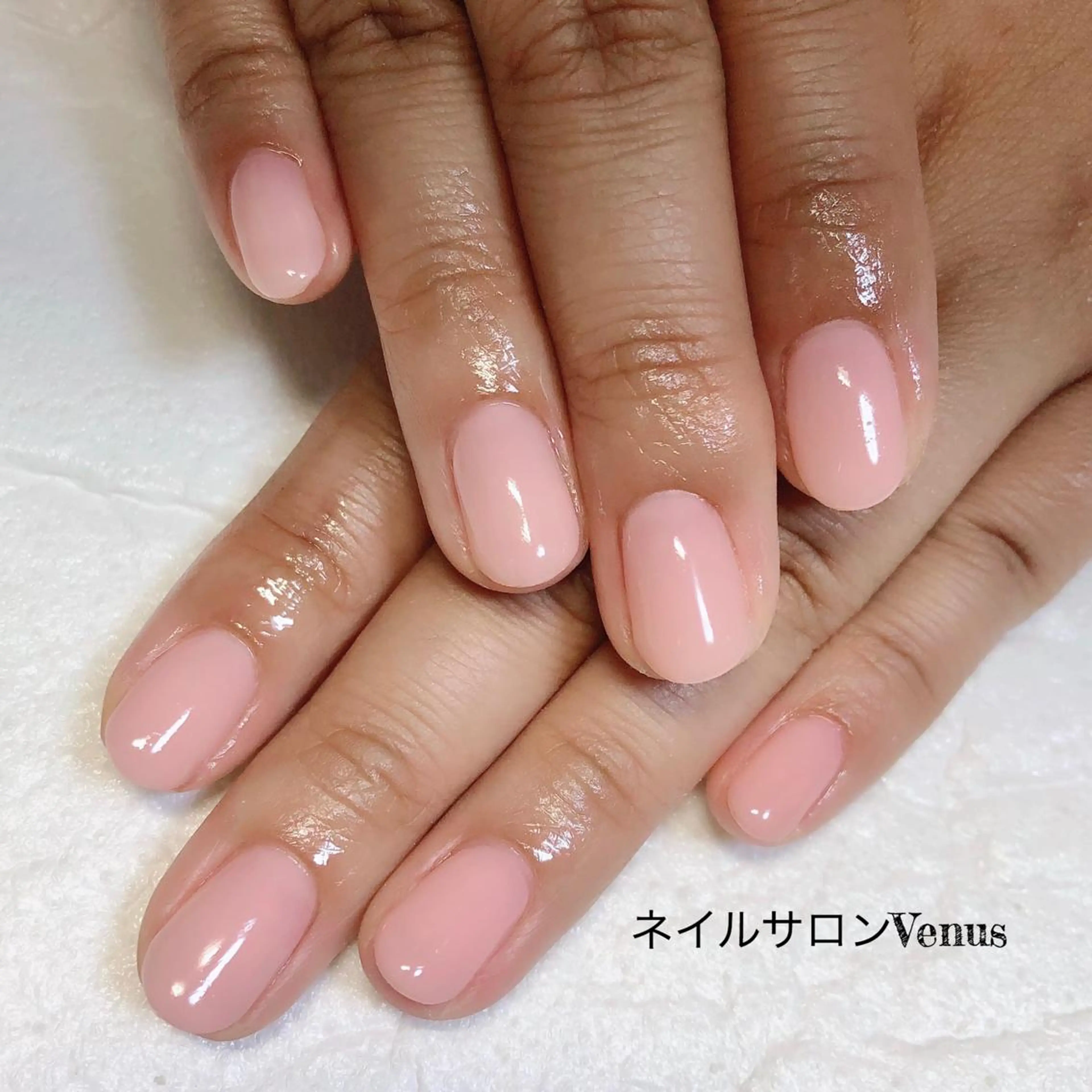 ネイル ワンカラーネイル ハンドネイル Nail salon Venusのネイルデザイン