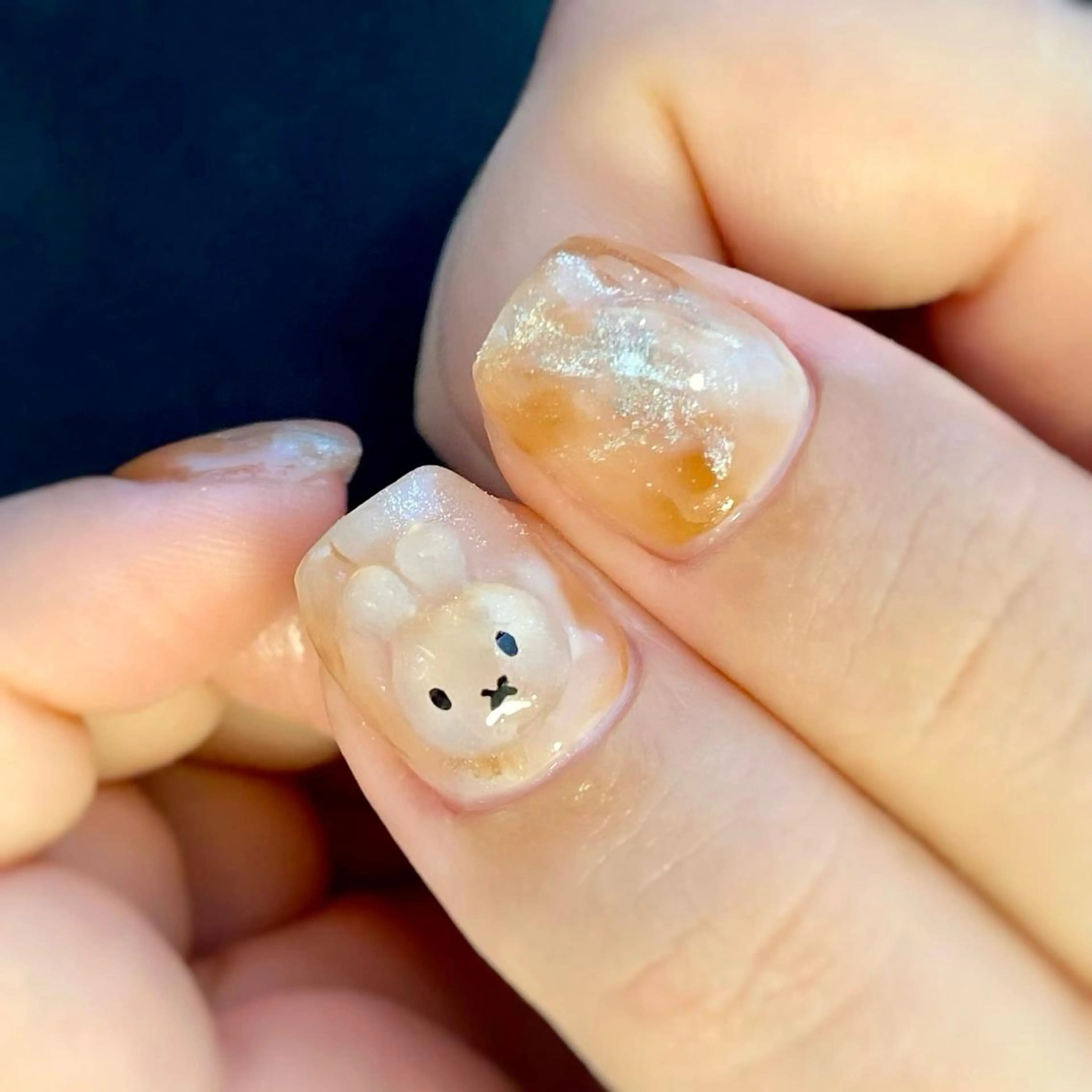 ネイル アートネイル クリアネイル ジェルネイル 持ち込み nail*157 .のネイルデザイン