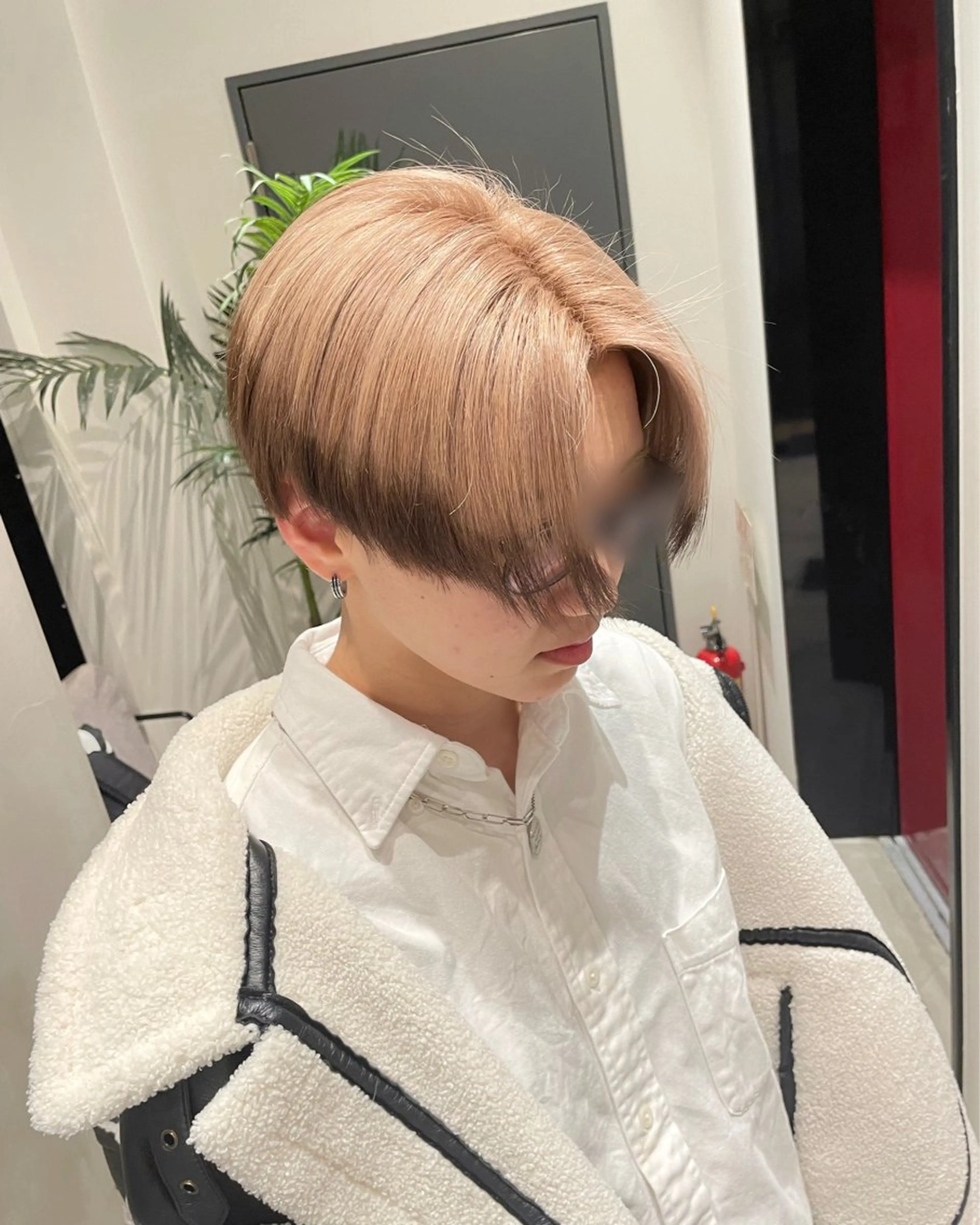 ショート カラー メンズ 🤍haruna 🤍SUIのヘアスタイル